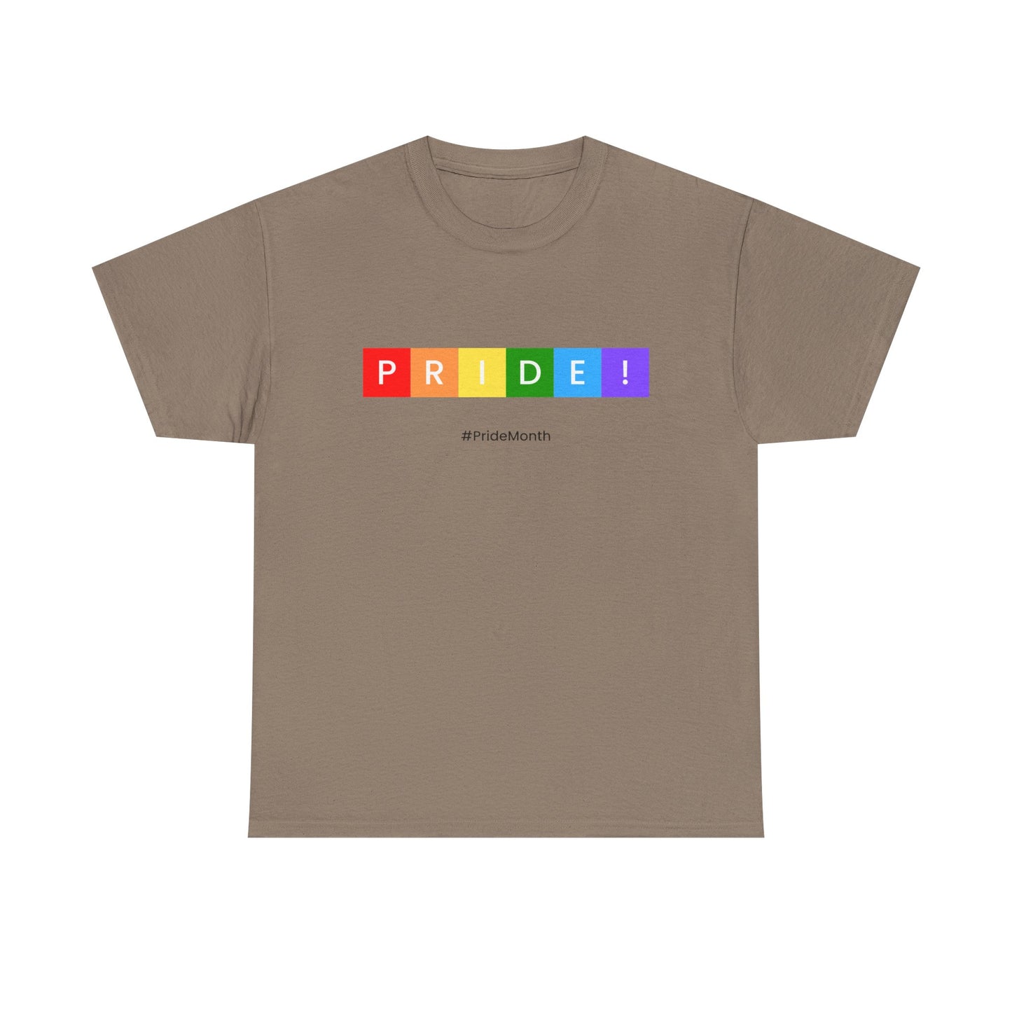 Pride Unisex Heavy Cotton Tee - Celebrate #PrideMonth in Style