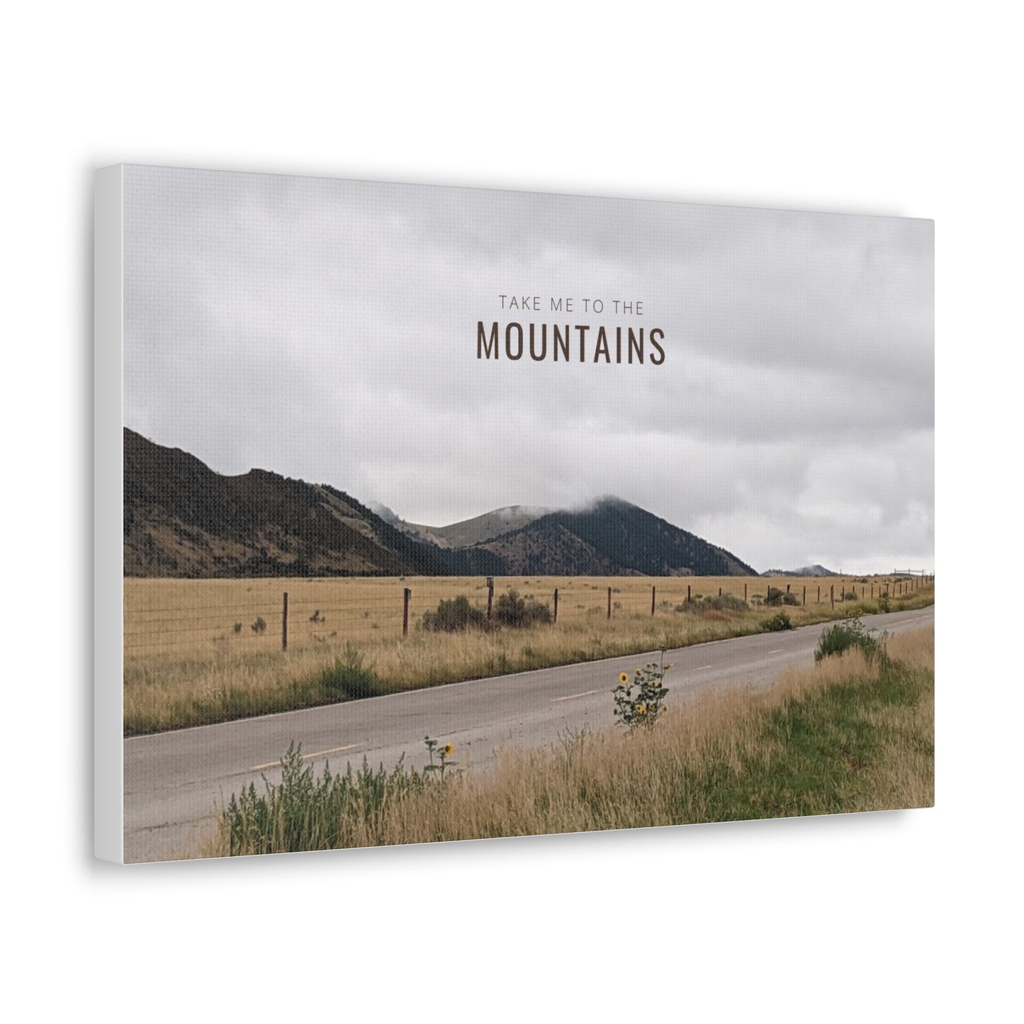 Take Me Back To The Mountains Gallery Wraps
