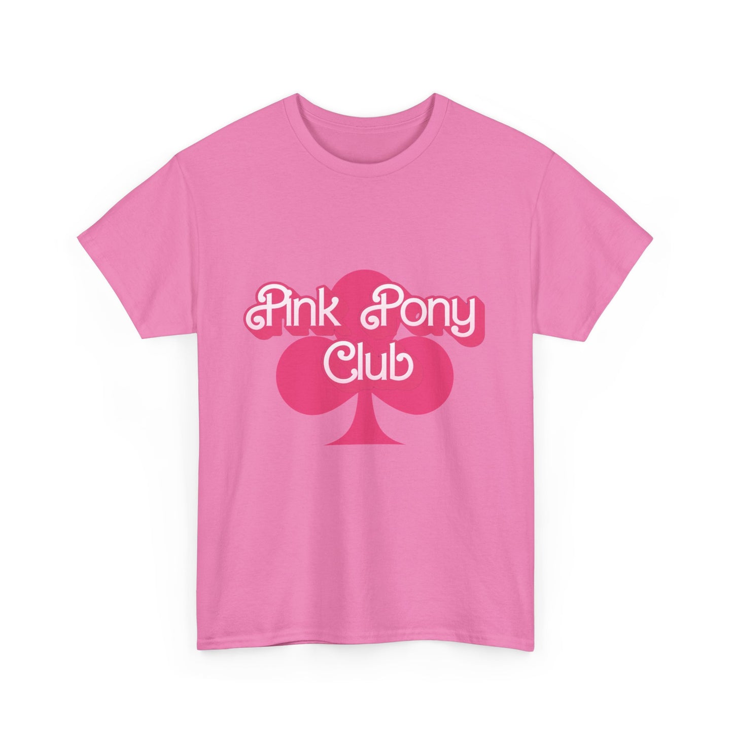 Pink Pony Club Tee, Casual Graphic T-Shirt, Unisex Cotton Shirt, Fun Club Apparel, Gift for Horse Lovers