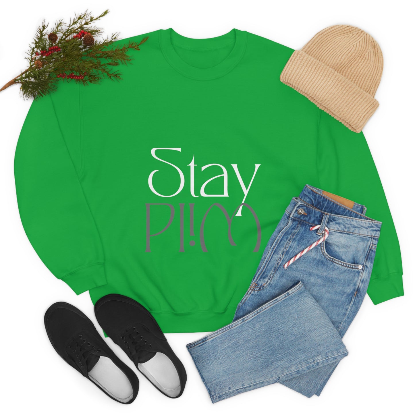 STAY WILD CHILD Unisex Heavy Blend™ Crewneck Sweatshirt