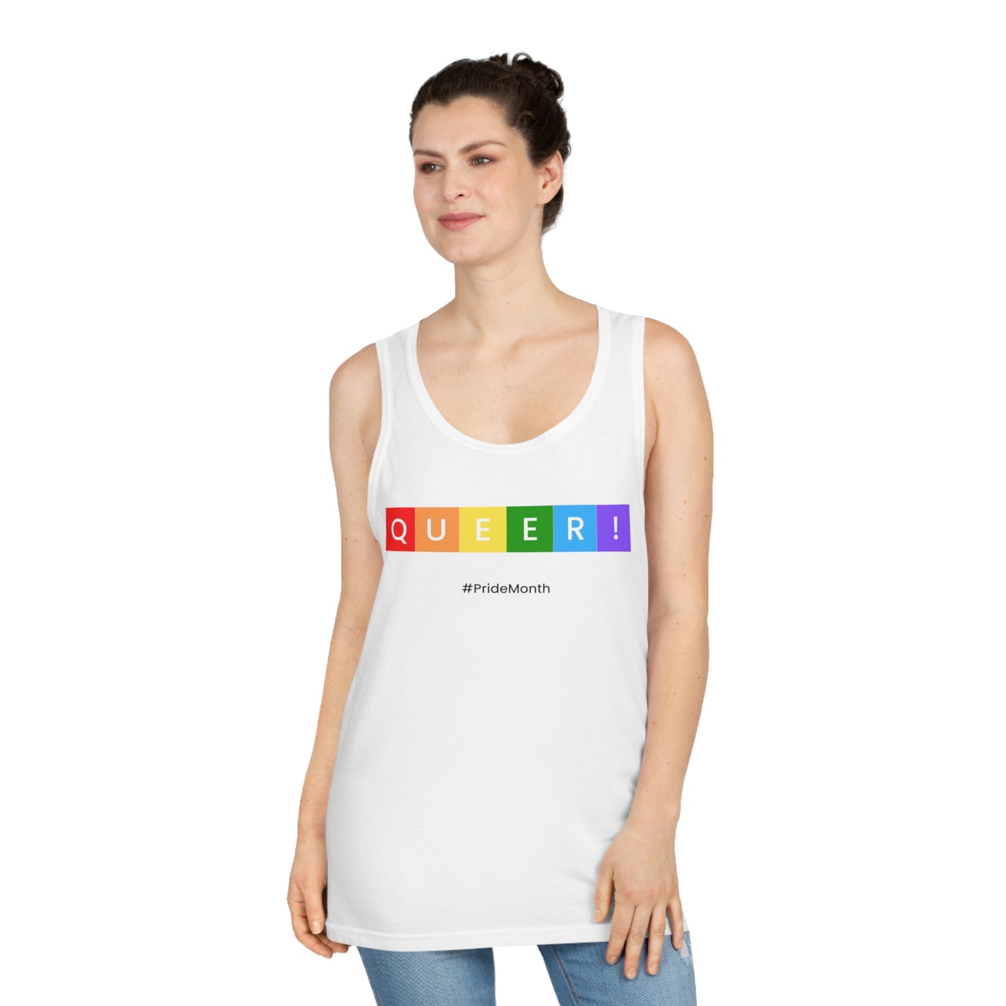 Pride Month Queer! Unisex Softstyle™ Tank Top