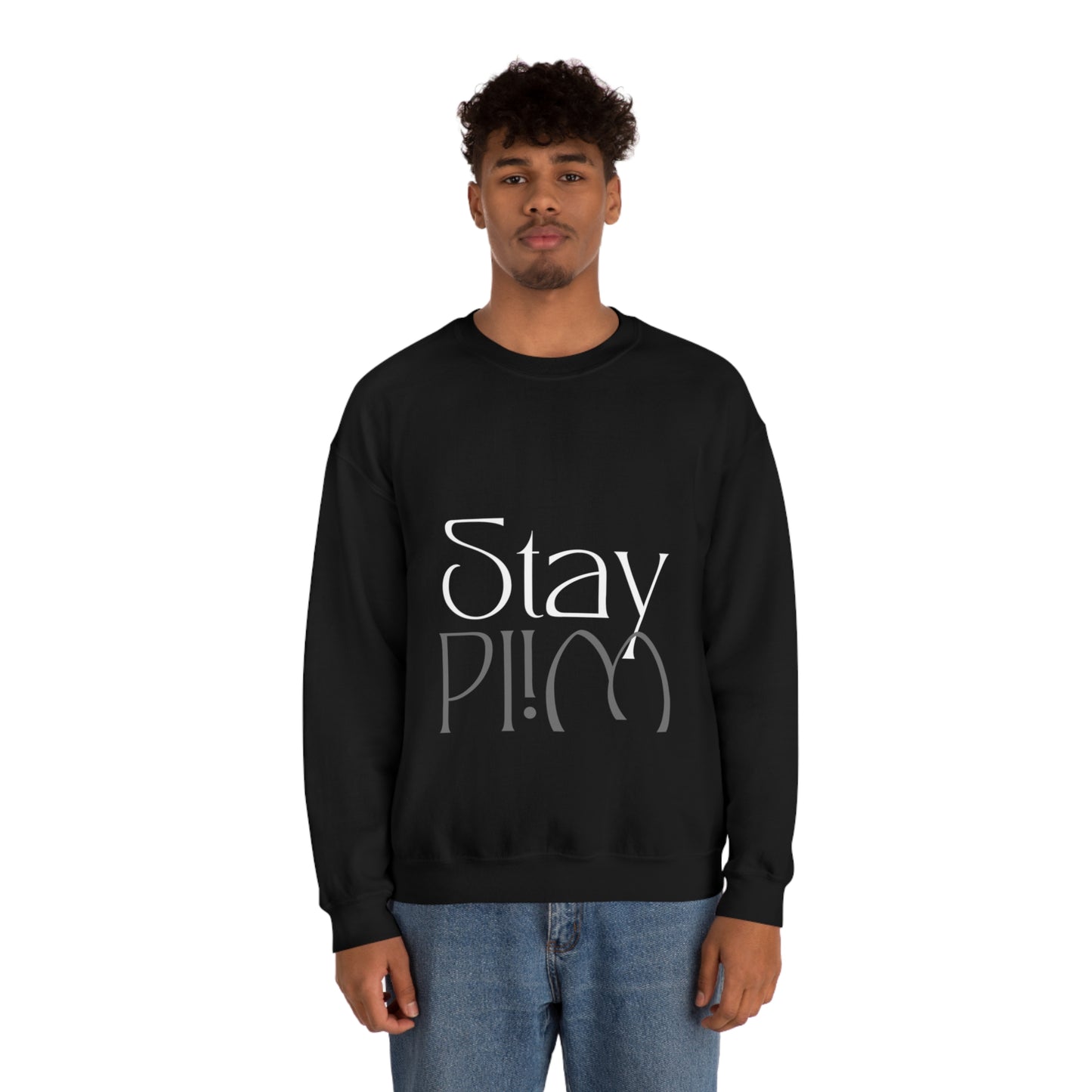 STAY WILD CHILD Unisex Heavy Blend™ Crewneck Sweatshirt