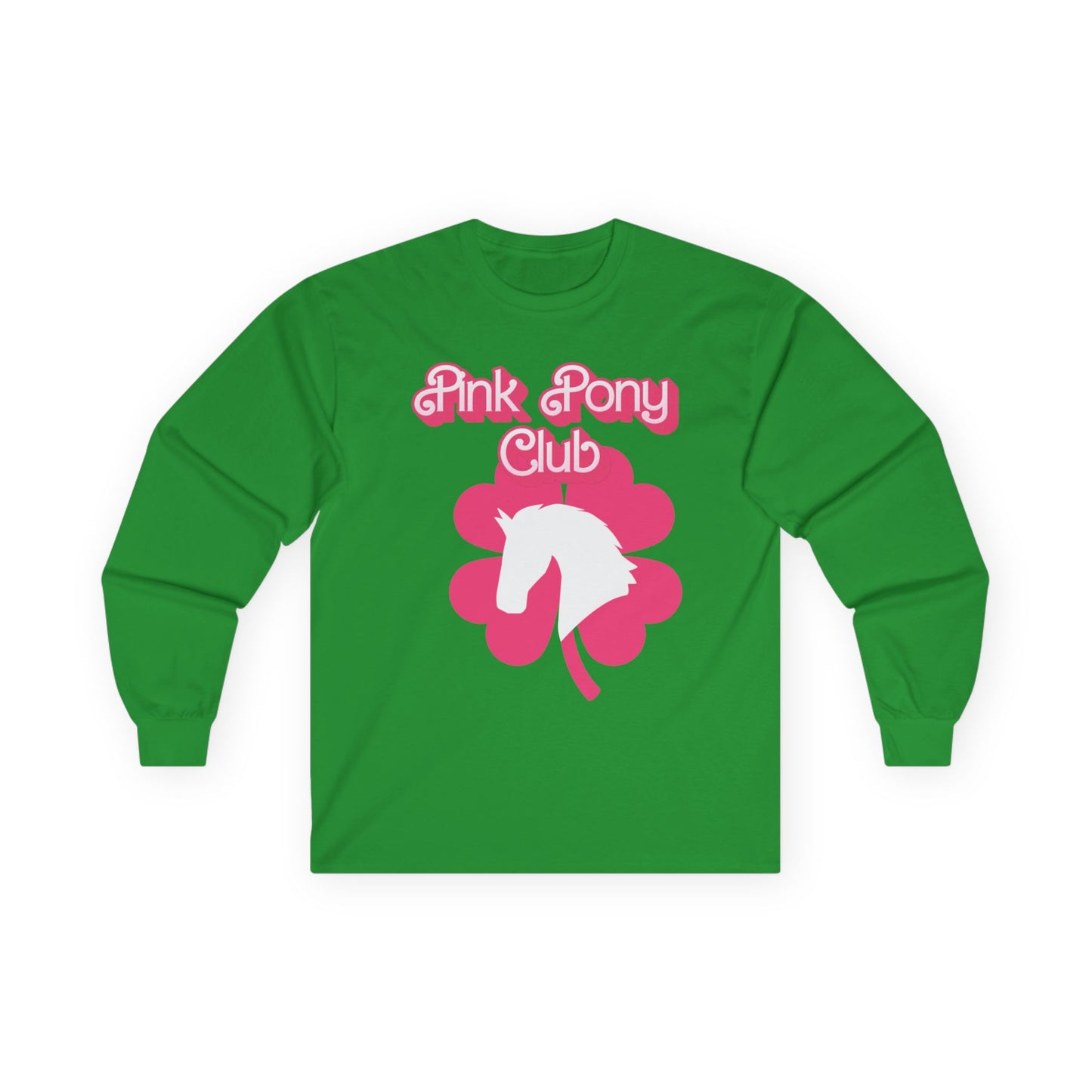 Pink Pony Club Long Sleeve Tee, Unicorn Shirt, Gift for Kids, Cute Graphic Tee, Spring/Summer Apparel, Fun Unicorn Fashion