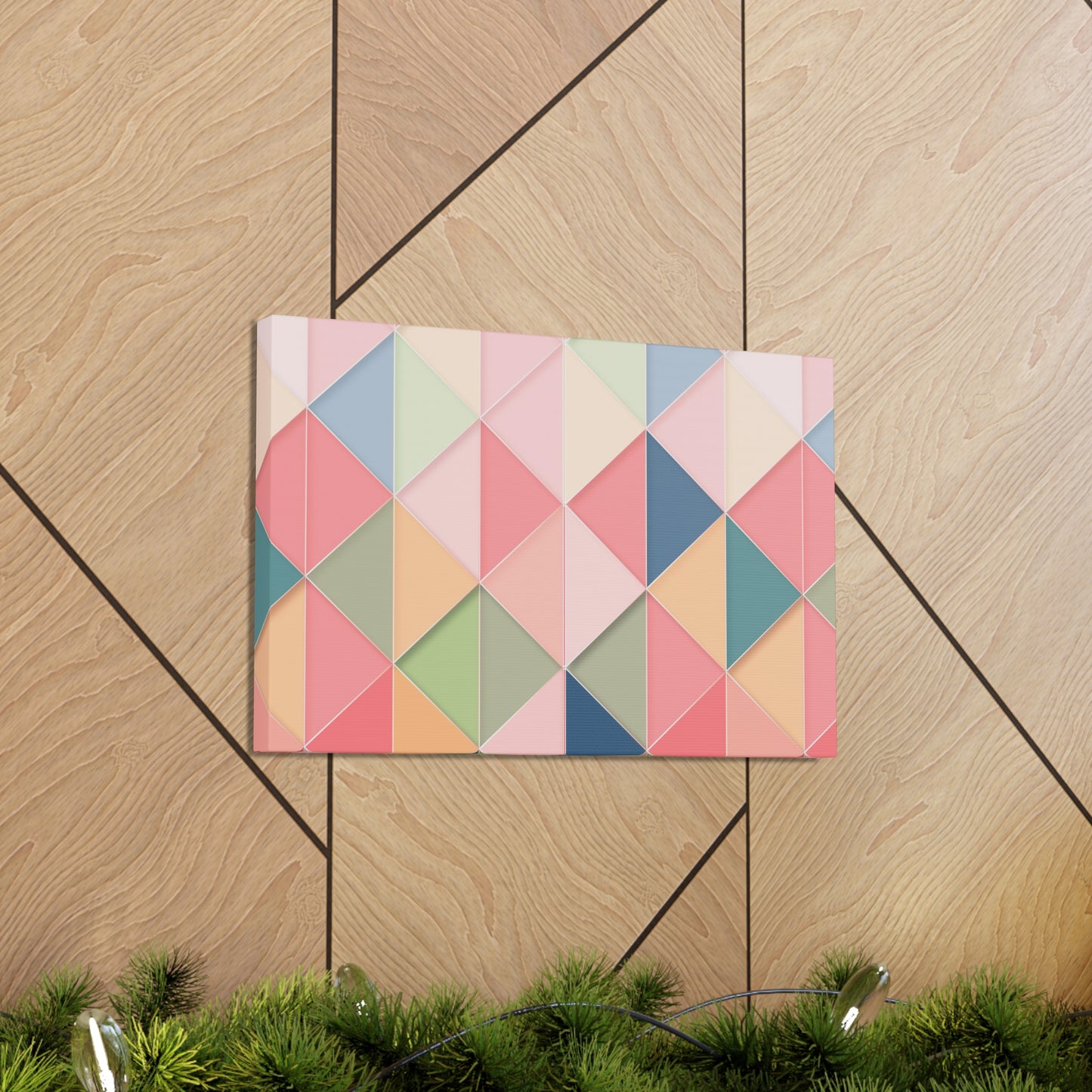 Geometric Canvas Gallery Wraps