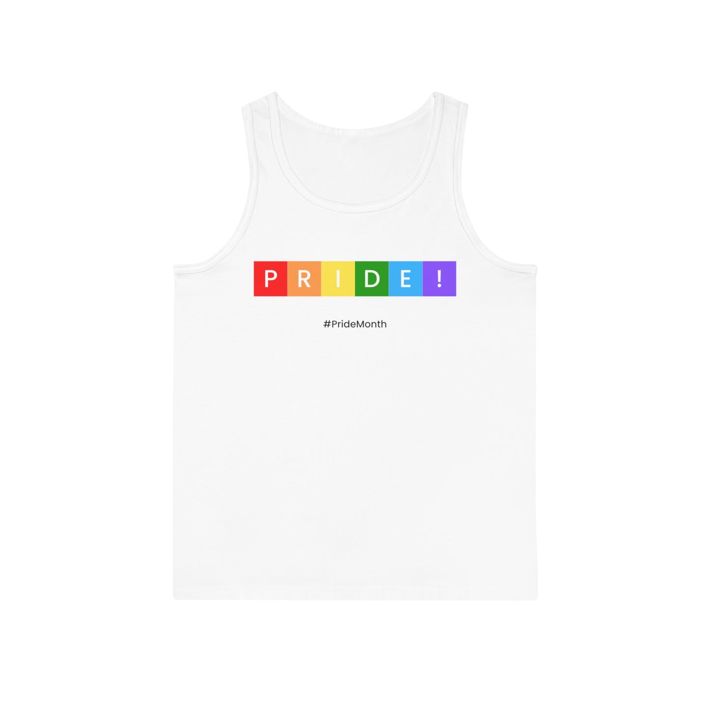 Pride Month Unisex Softstyle™ Tank Top - Celebrate Love & Equality!