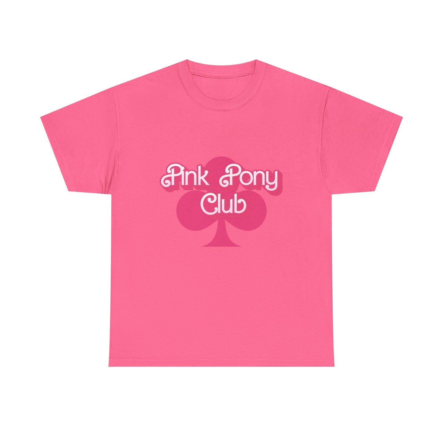 Pink Pony Club Tee, Casual Graphic T-Shirt, Unisex Cotton Shirt, Fun Club Apparel, Gift for Horse Lovers