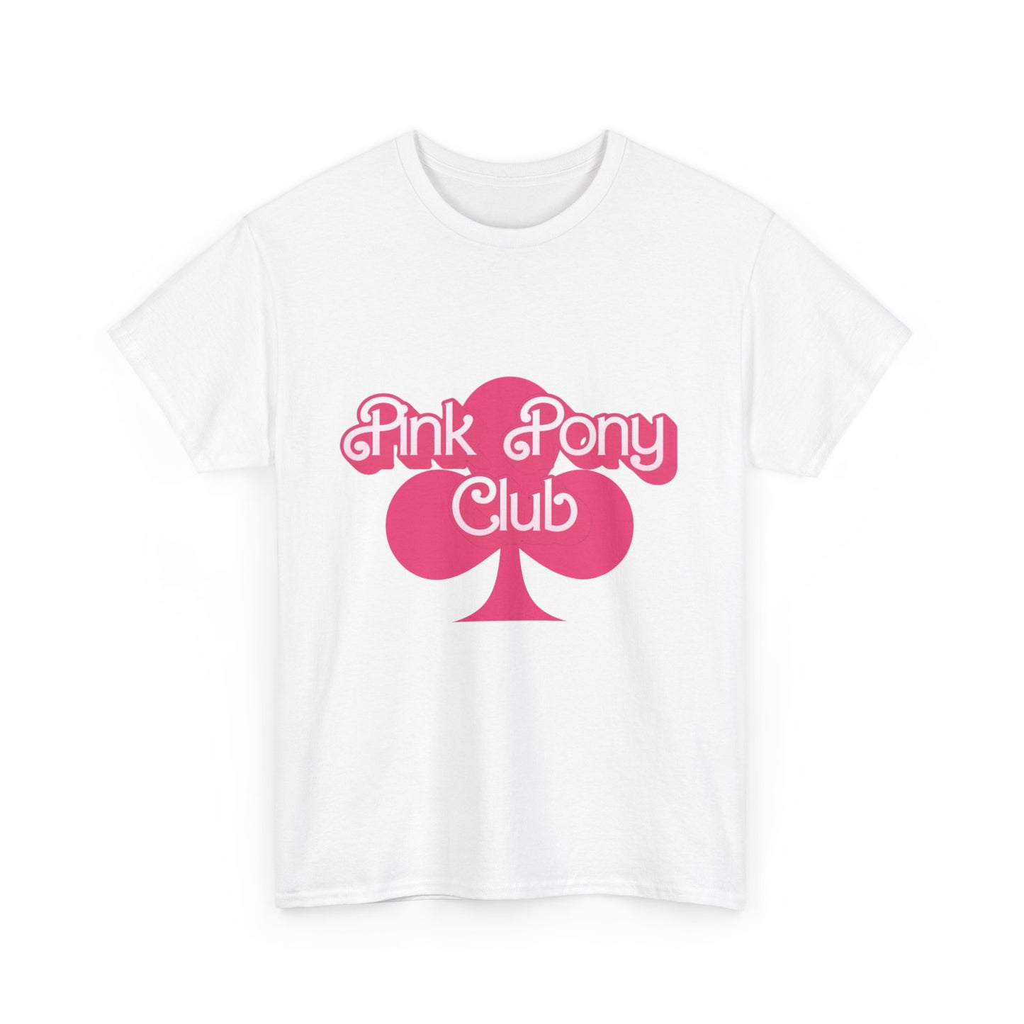 Pink Pony Club Tee, Casual Graphic T-Shirt, Unisex Cotton Shirt, Fun Club Apparel, Gift for Horse Lovers