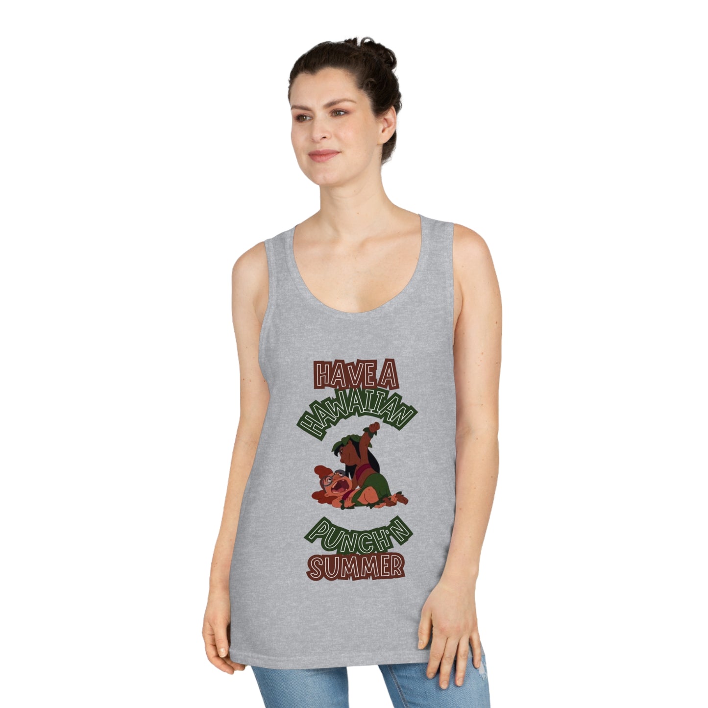 Hawaiian Punch’n Summer Funny Summer Tank Top - Have a Hawaiian Punch in Summer, Beachwear, Graphic Tee, Summer Vibes, Gift for Friends, Vacation Essential