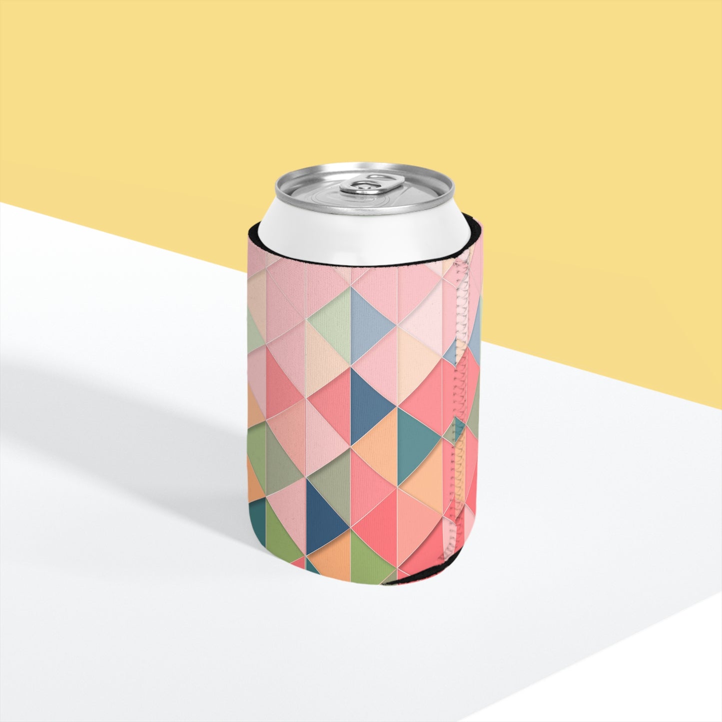Geomteric Can Cooler Sleeve