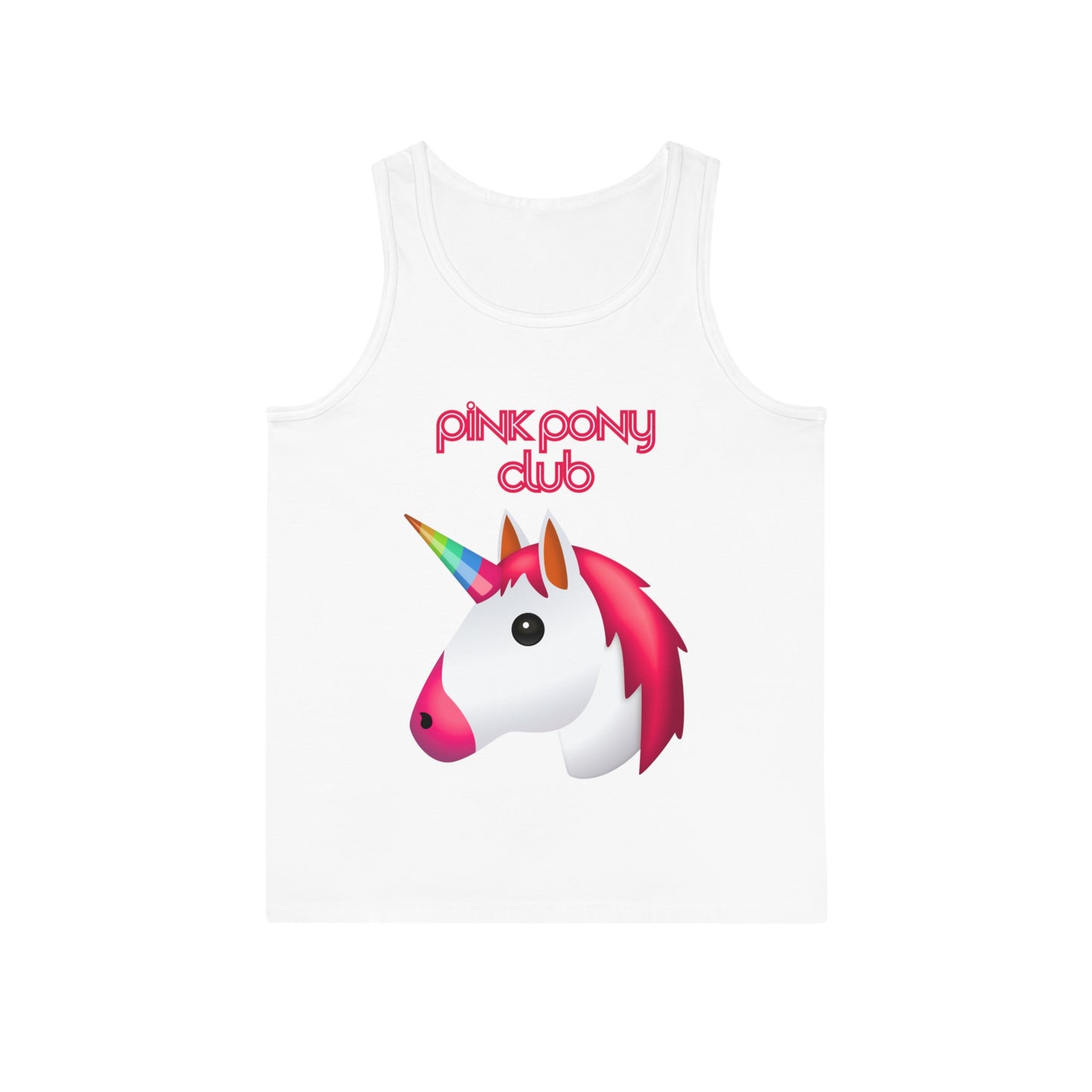 Fun Unicorn Graphic Tank Top - Pink Pony Club