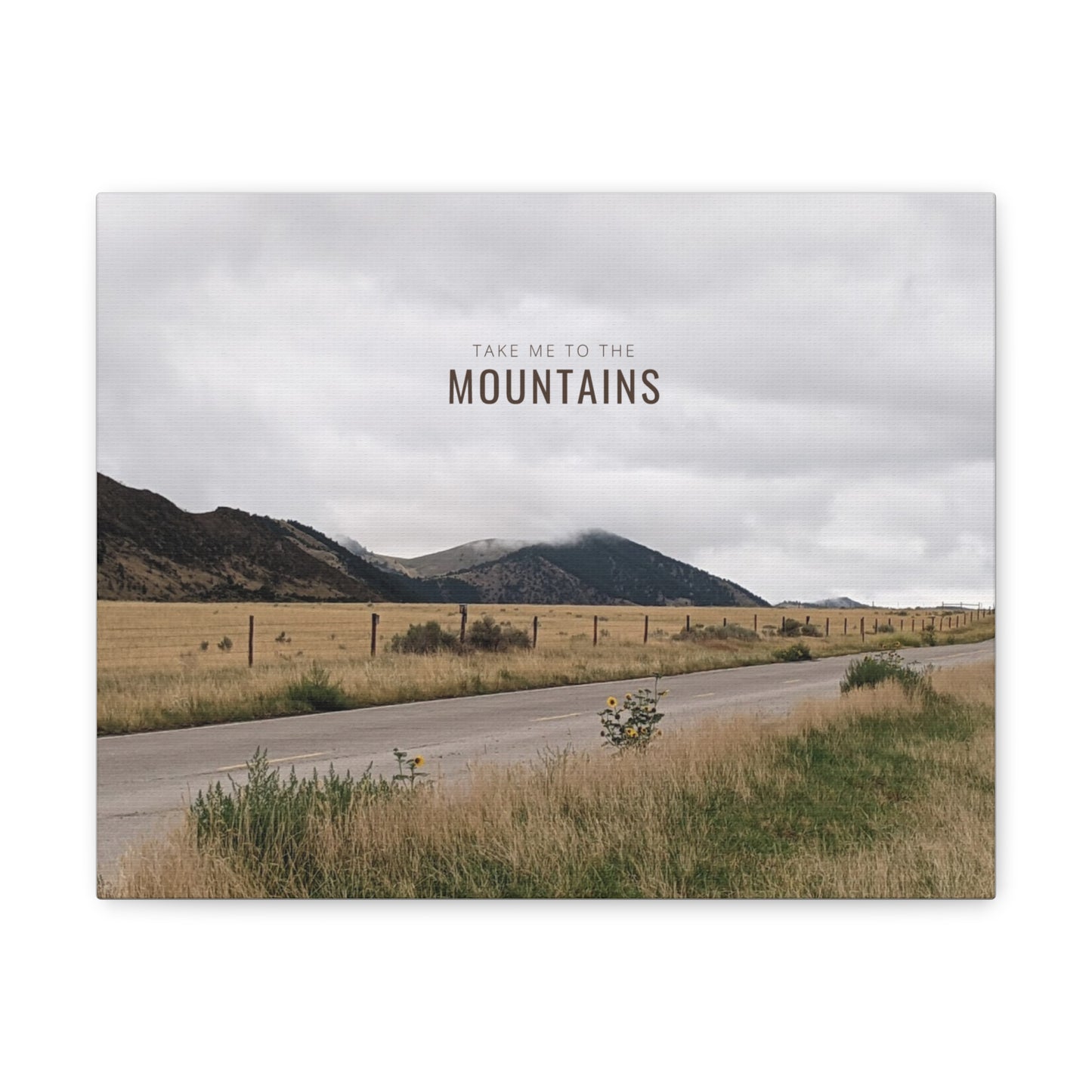 Take Me Back To The Mountains Gallery Wraps