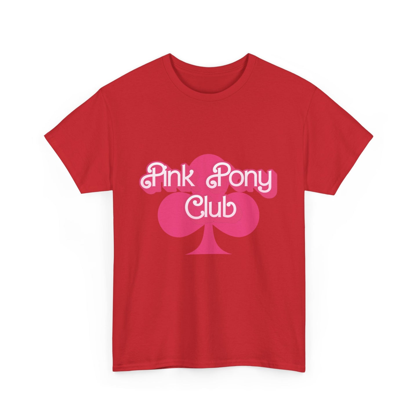 Pink Pony Club Tee, Casual Graphic T-Shirt, Unisex Cotton Shirt, Fun Club Apparel, Gift for Horse Lovers