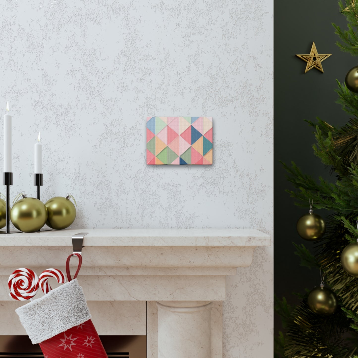 Geometric Canvas Gallery Wraps