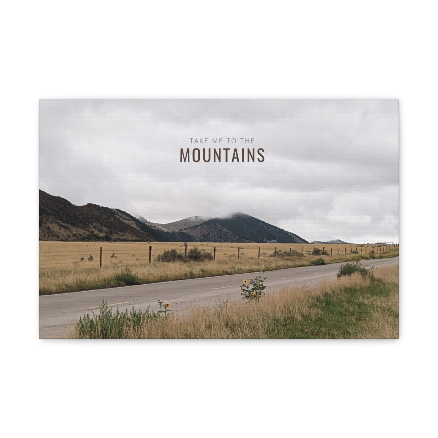 Take Me Back To The Mountains Gallery Wraps