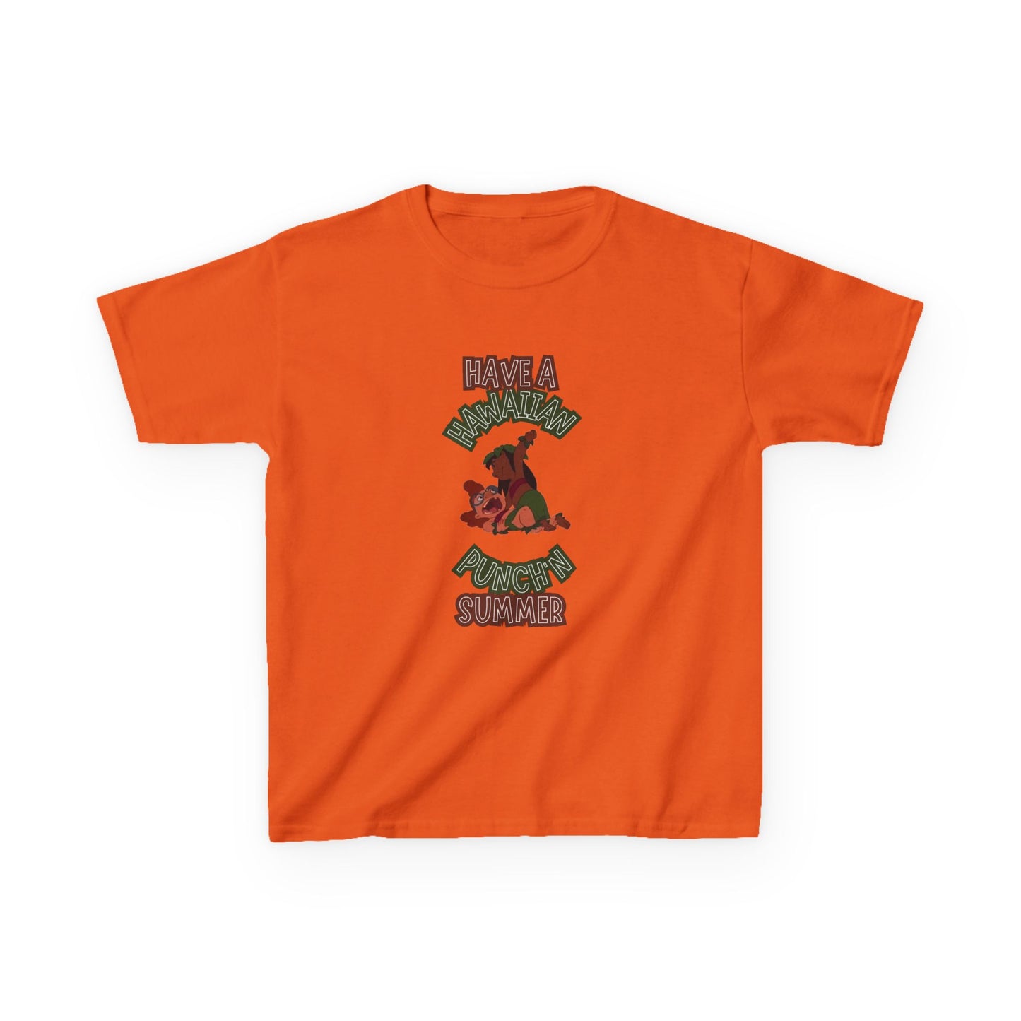Hawaiian Punch’n Summer Adventure Kids Tee, Fun Summer Shirt, Playful Kids T-Shirt, Cute Graphic Tee, Vacation Outing Top