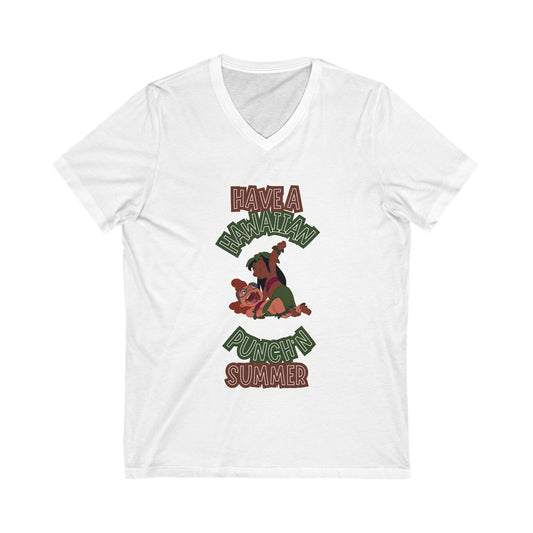 Hawaiian Punch’n Summer Vibe Short Sleeve Tee, Funny Vacation T-Shirt, Unisex Graphic Tee, Perfect for Parties, Gift for Summer Lovers