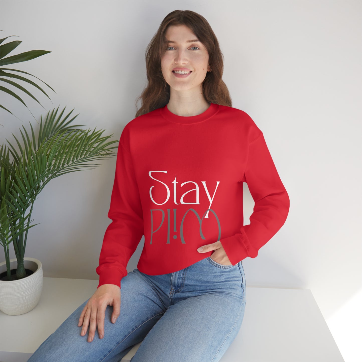 STAY WILD CHILD Unisex Heavy Blend™ Crewneck Sweatshirt