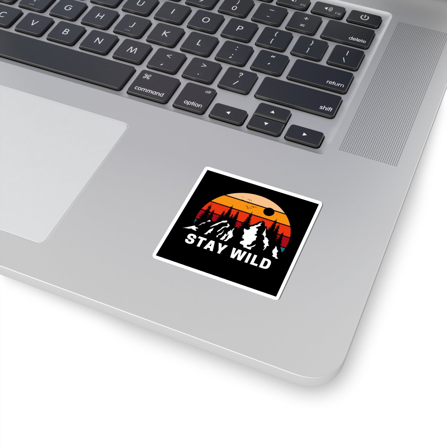 Mountain STAY WILD Kiss-Cut Stickers