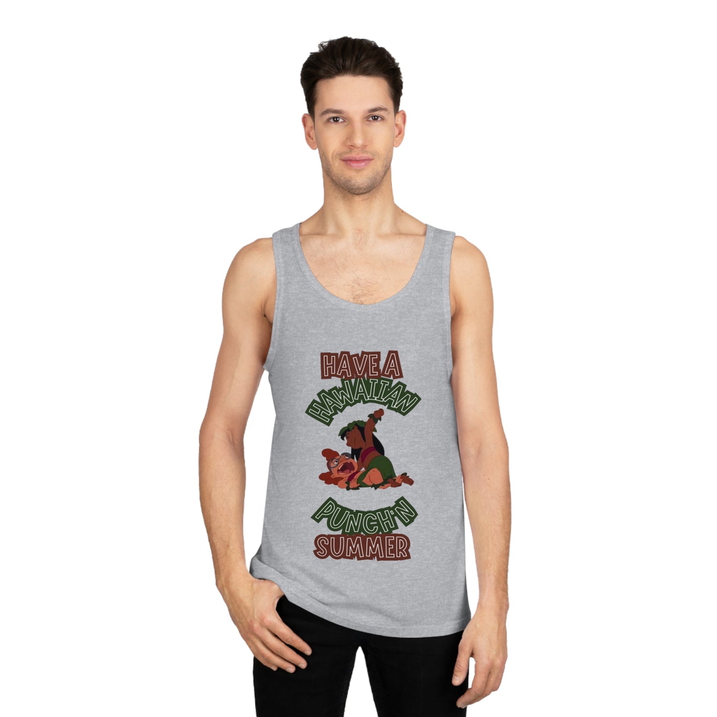 Hawaiian Punch’n Summer Funny Summer Tank Top - Have a Hawaiian Punch in Summer, Beachwear, Graphic Tee, Summer Vibes, Gift for Friends, Vacation Essential