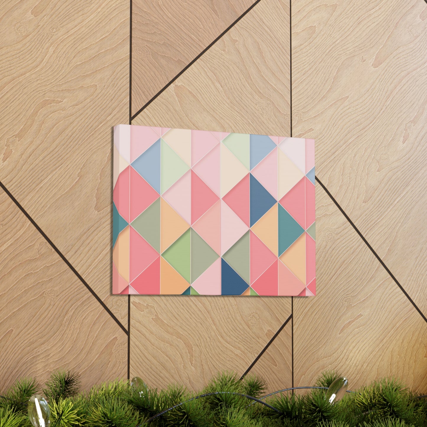 Geometric Canvas Gallery Wraps