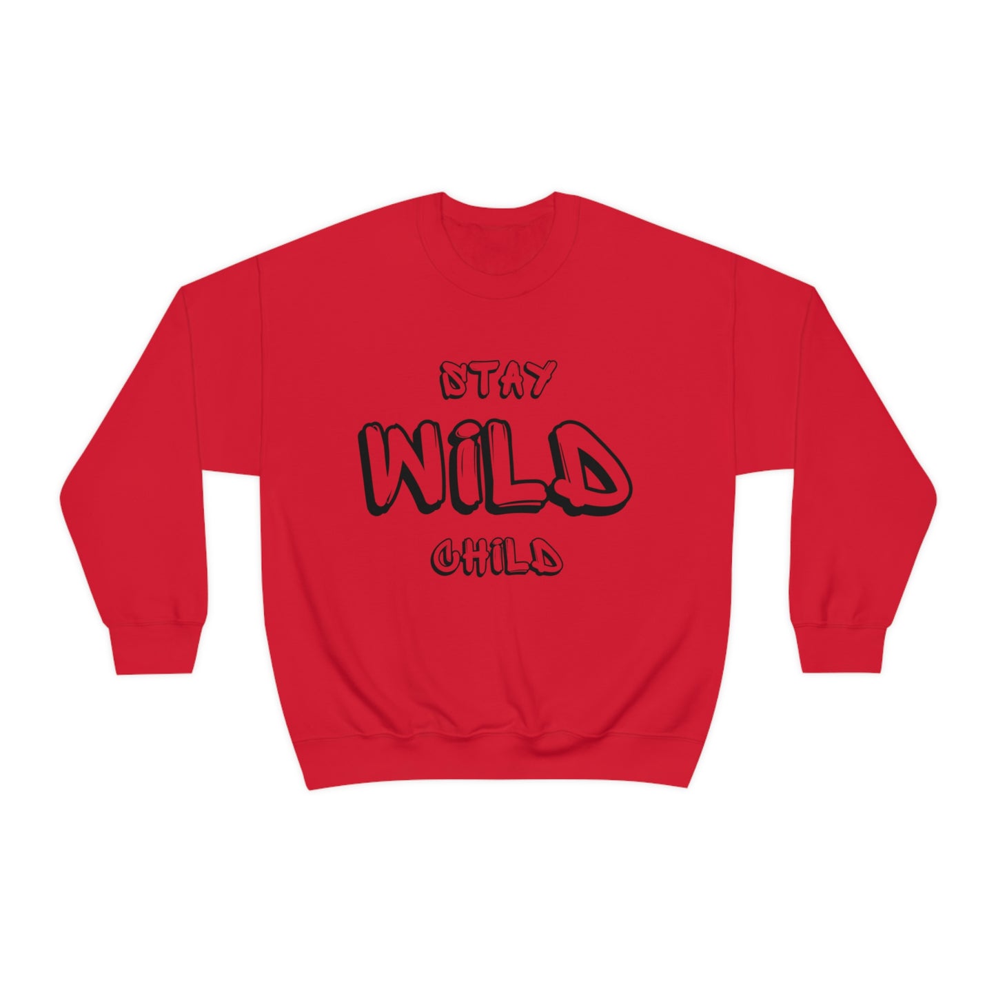 STAY WILD CHILD Unisex Heavy Blend™ Crewneck Sweatshirt