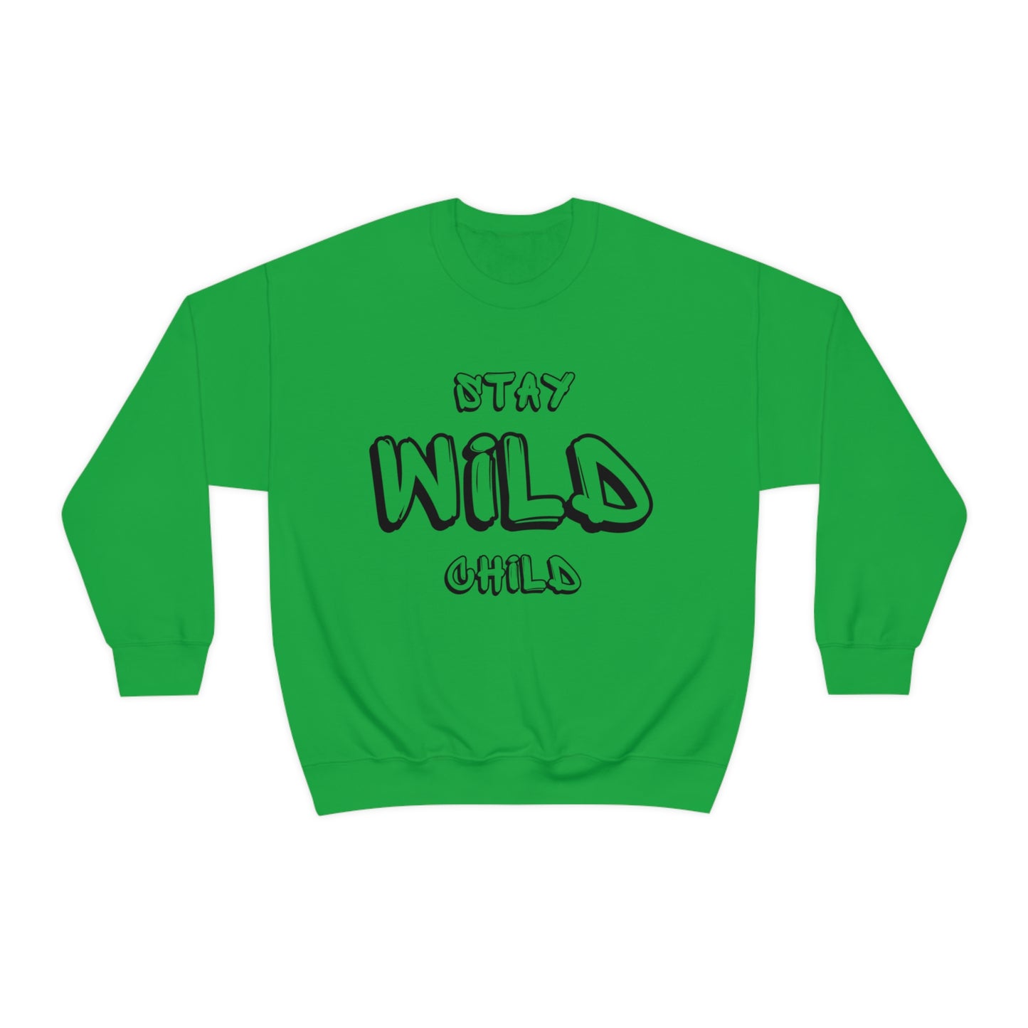 STAY WILD CHILD Unisex Heavy Blend™ Crewneck Sweatshirt