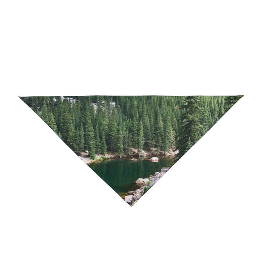 Colorado Mountains Pet Bandana