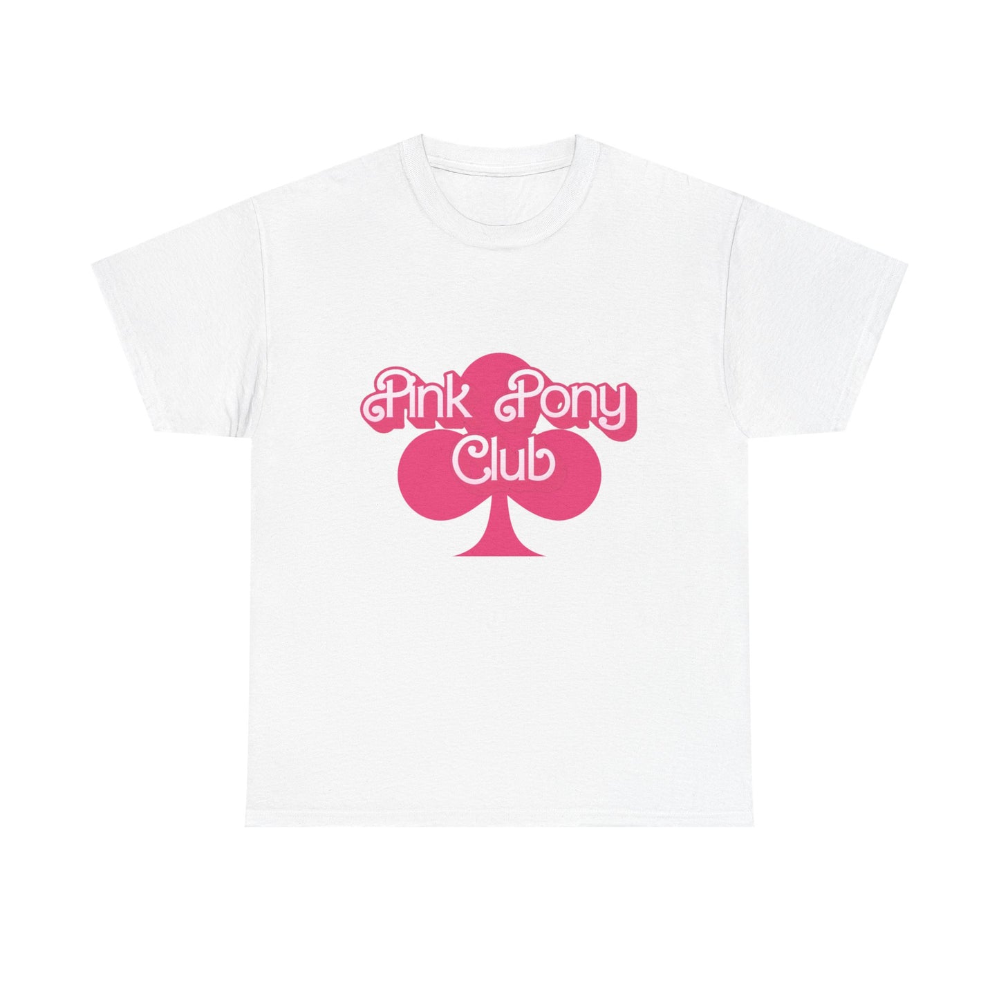 Pink Pony Club Tee, Casual Graphic T-Shirt, Unisex Cotton Shirt, Fun Club Apparel, Gift for Horse Lovers