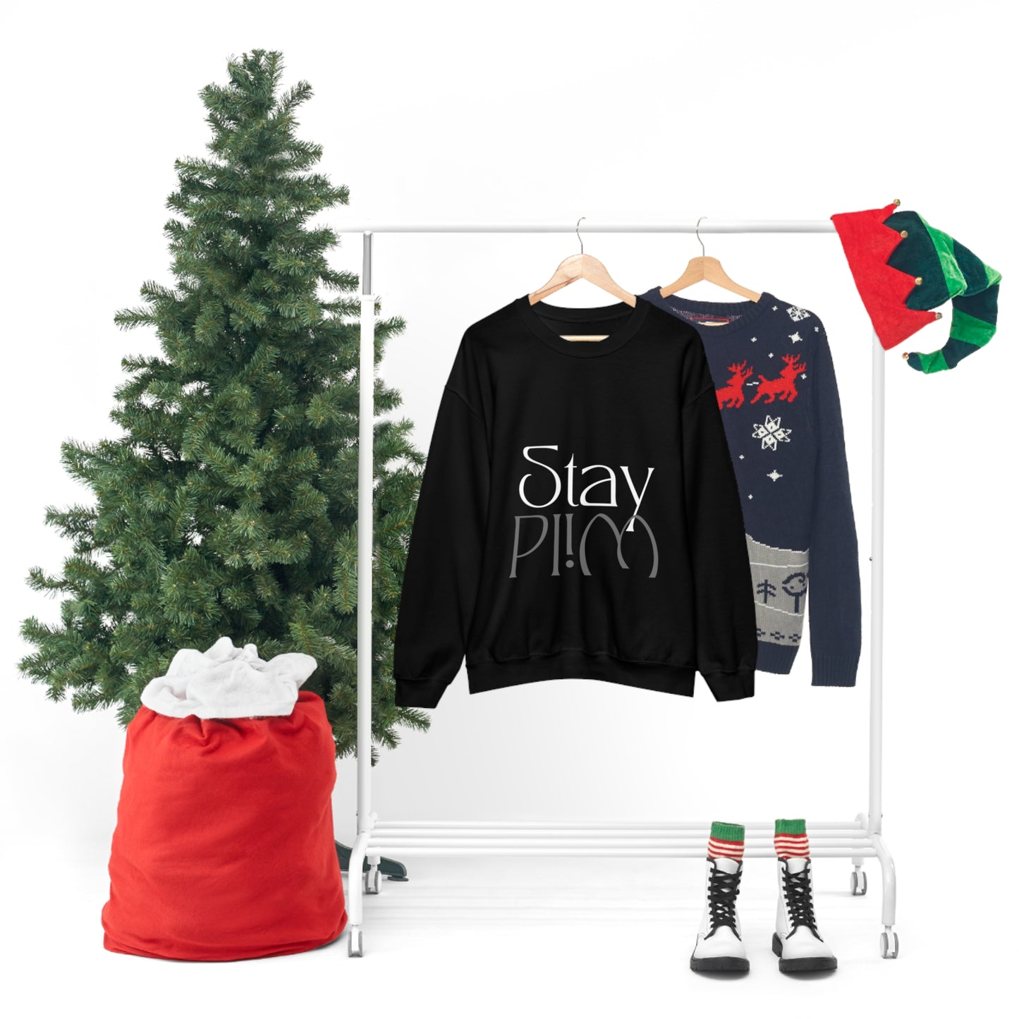 STAY WILD CHILD Unisex Heavy Blend™ Crewneck Sweatshirt