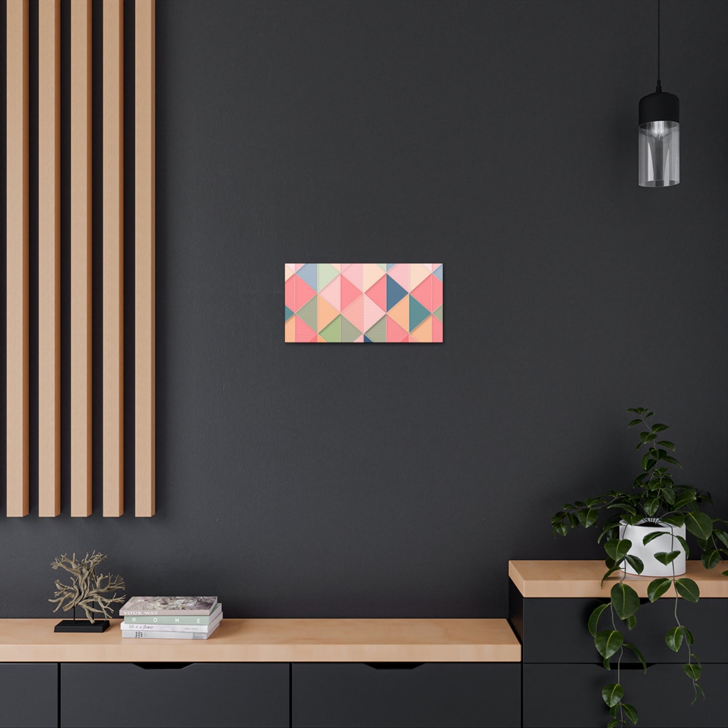 Geometric Canvas Gallery Wraps