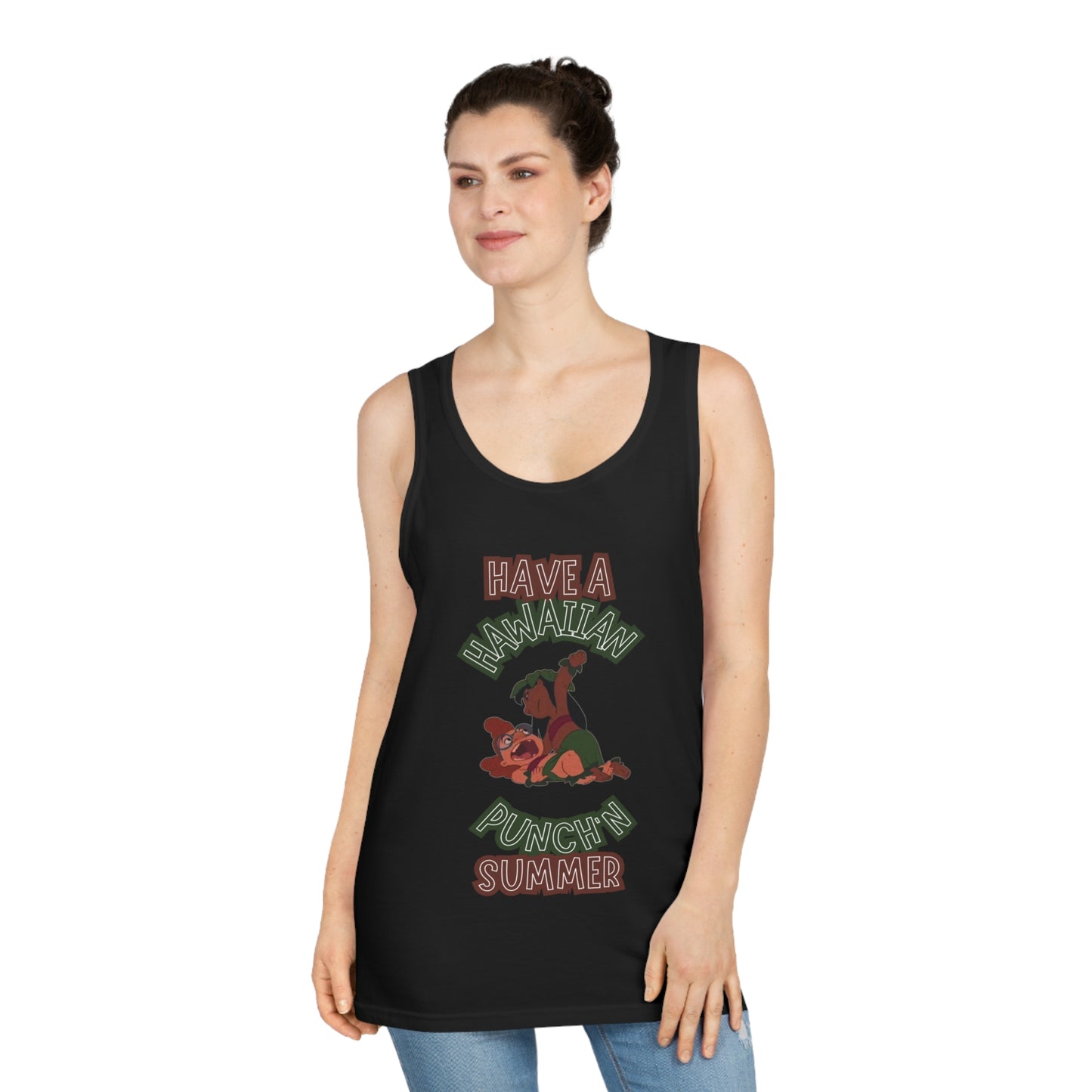 Hawaiian Punch’n Summer Funny Summer Tank Top - Have a Hawaiian Punch in Summer, Beachwear, Graphic Tee, Summer Vibes, Gift for Friends, Vacation Essential