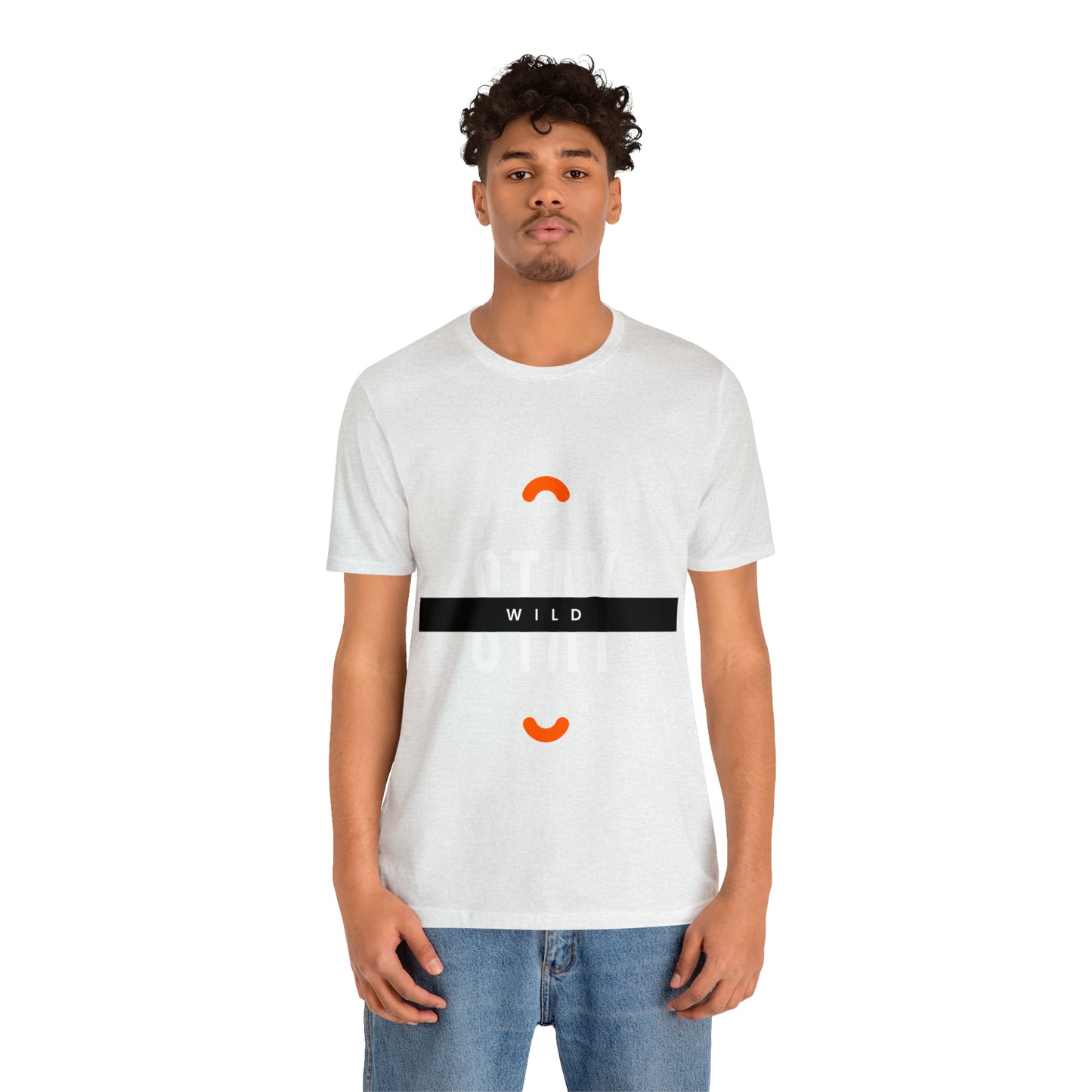 STAY WILD Unisex Jersey Short Sleeve Tee