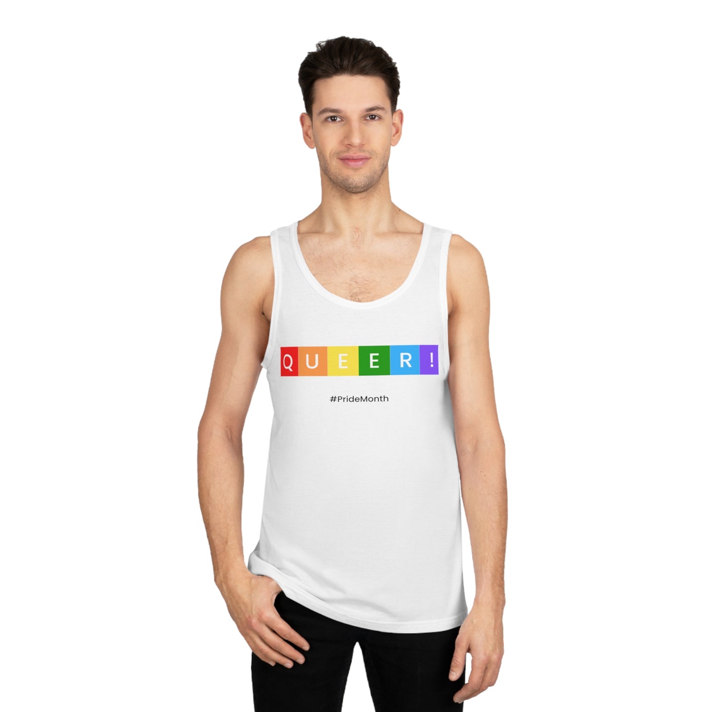 Pride Month Queer! Unisex Softstyle™ Tank Top