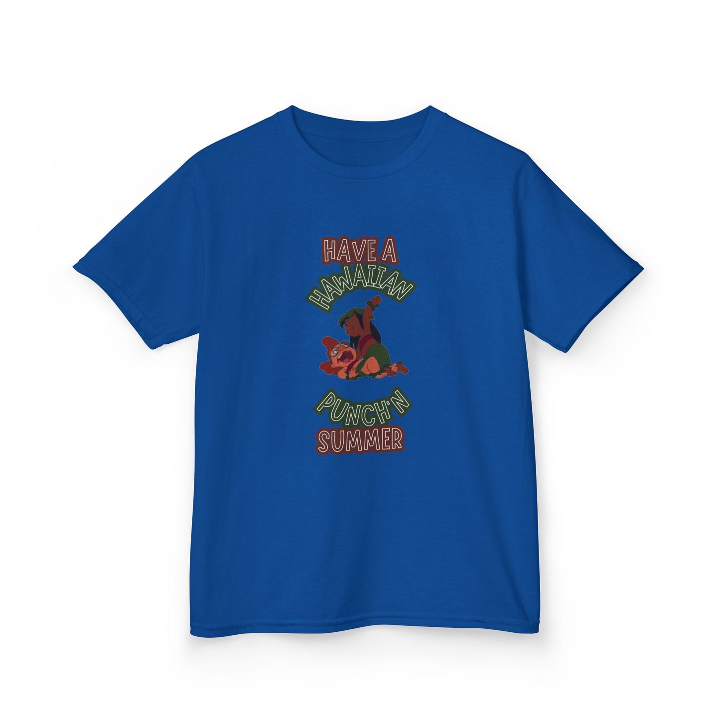 Hawaiian Punch’n Summer Adventure Kids Tee, Fun Summer Shirt, Playful Kids T-Shirt, Cute Graphic Tee, Vacation Outing Top