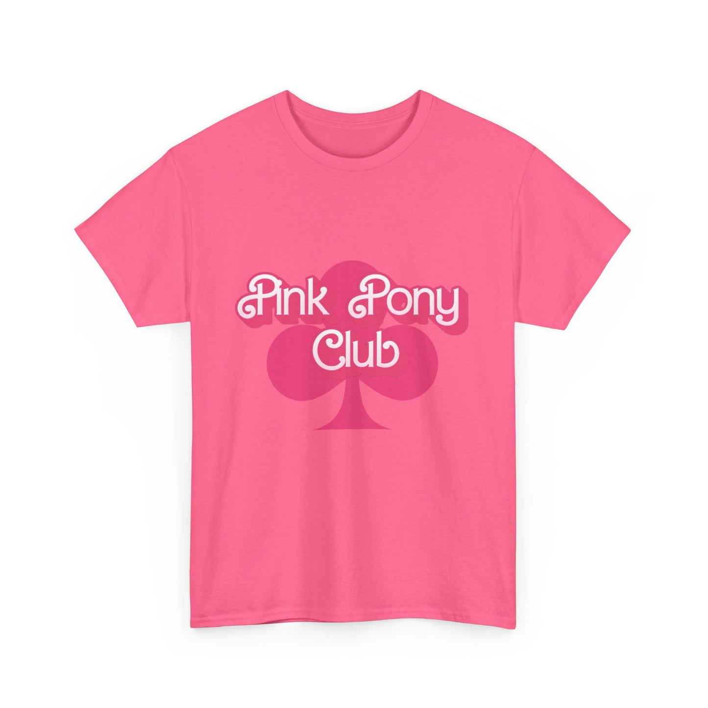 Pink Pony Club Tee, Casual Graphic T-Shirt, Unisex Cotton Shirt, Fun Club Apparel, Gift for Horse Lovers