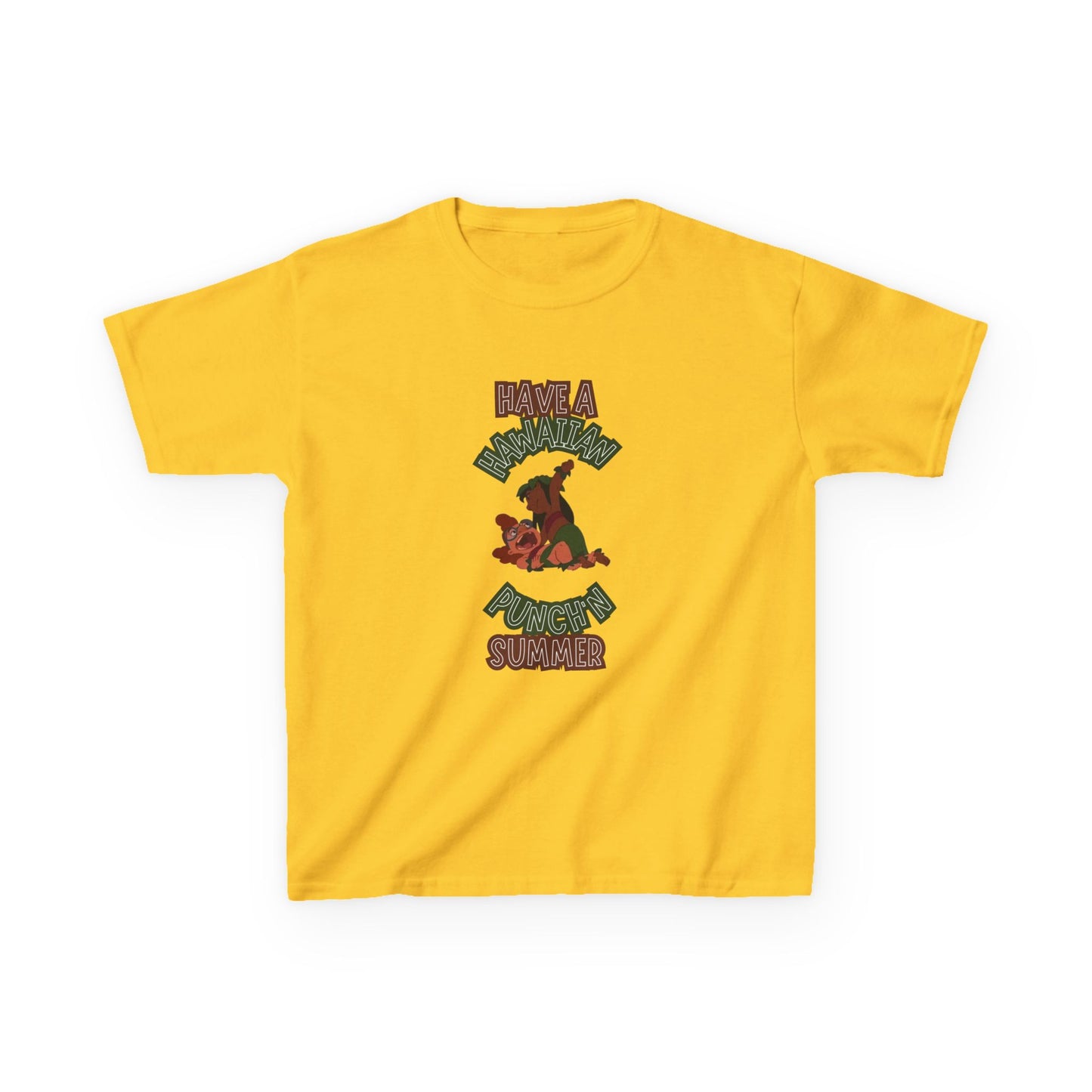 Hawaiian Punch’n Summer Adventure Kids Tee, Fun Summer Shirt, Playful Kids T-Shirt, Cute Graphic Tee, Vacation Outing Top