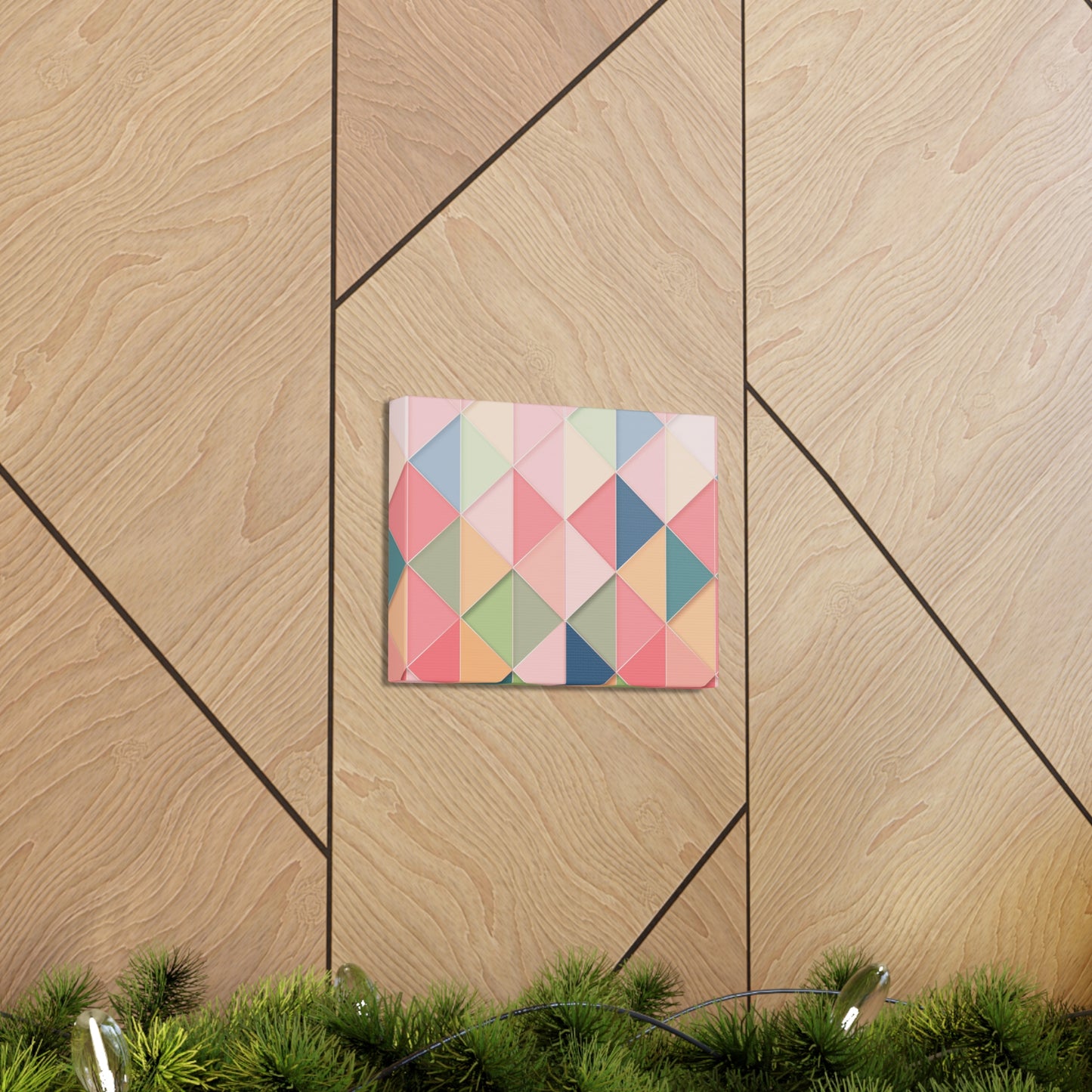 Geometric Canvas Gallery Wraps