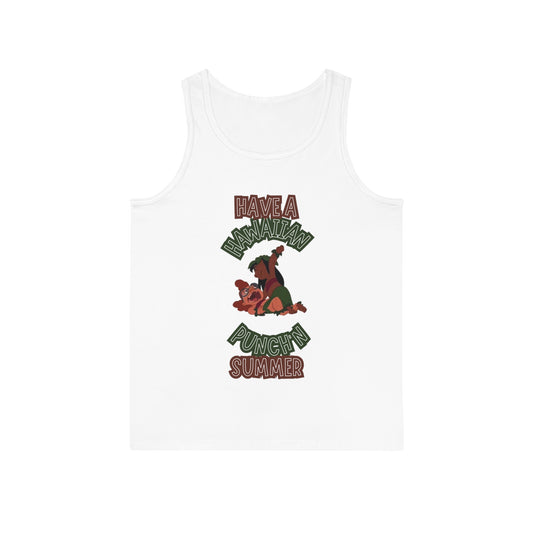 Hawaiian Punch’n Summer Funny Summer Tank Top - Have a Hawaiian Punch in Summer, Beachwear, Graphic Tee, Summer Vibes, Gift for Friends, Vacation Essential