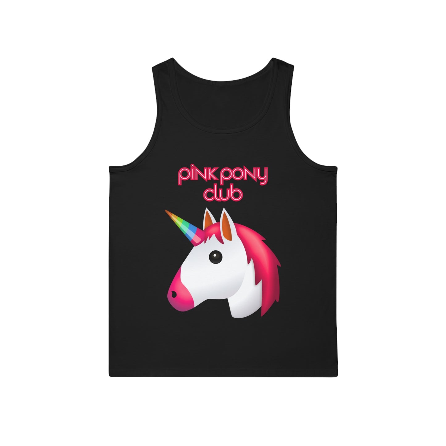 Fun Unicorn Graphic Tank Top - Pink Pony Club