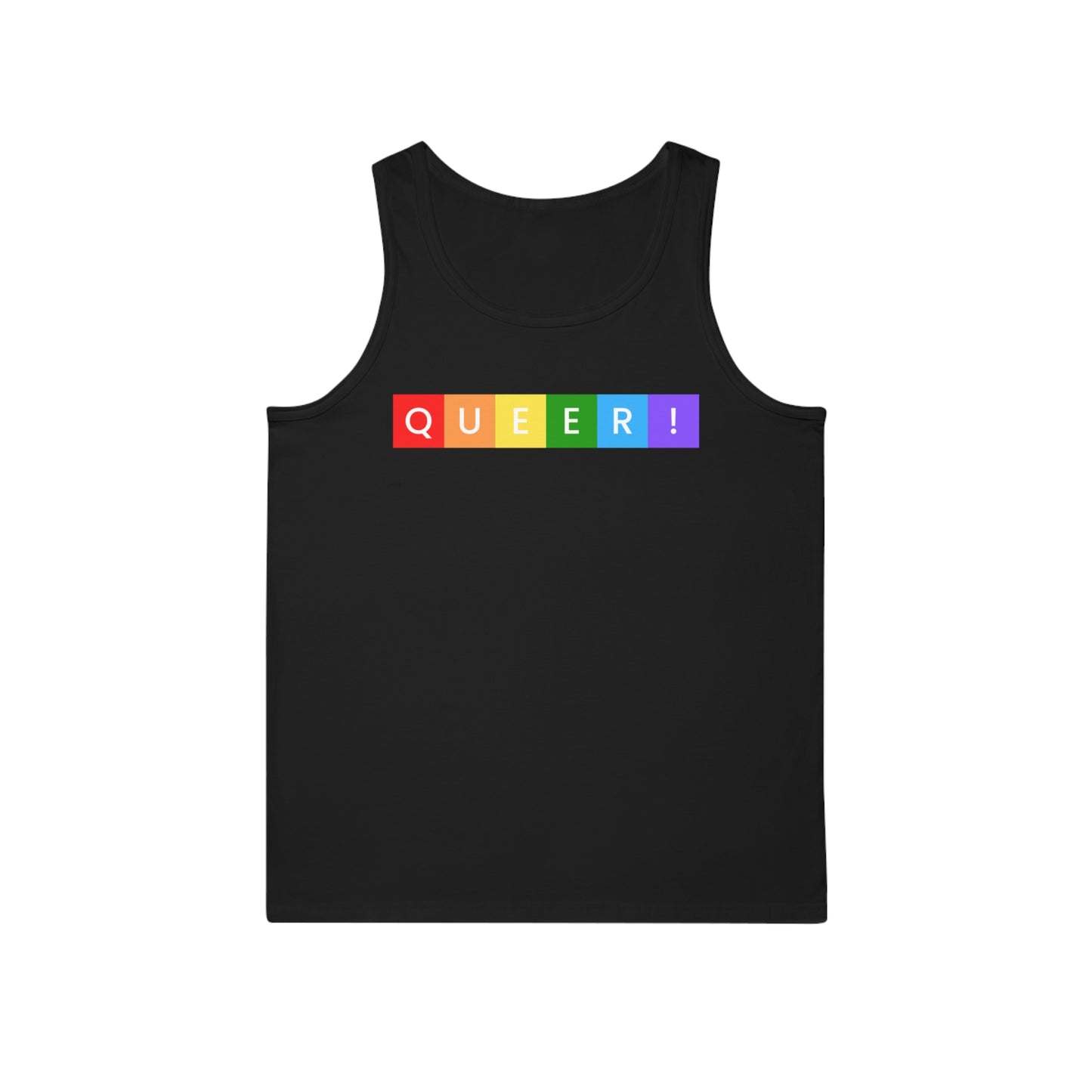 Pride Month Queer! Unisex Softstyle™ Tank Top