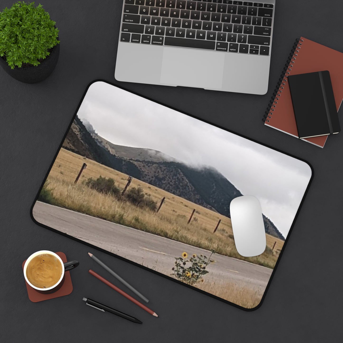 Montana Mountains Desk Mat