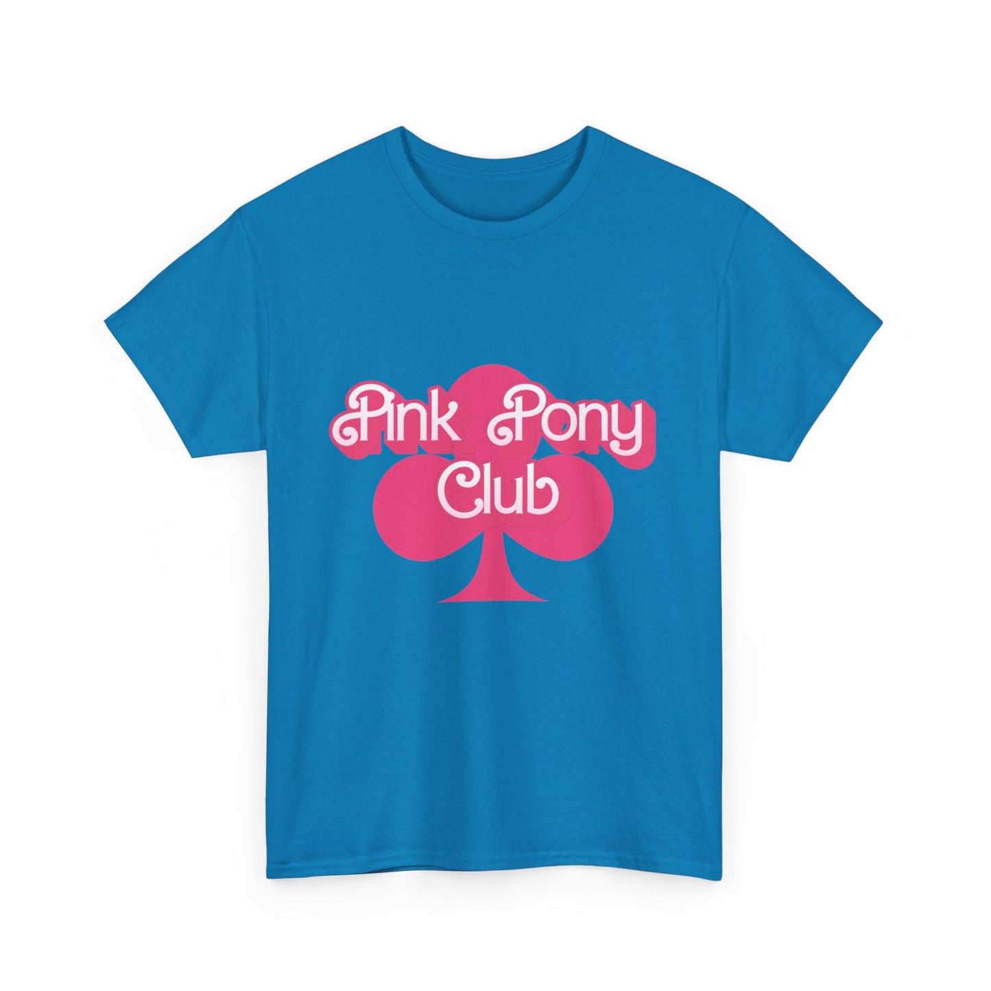 Pink Pony Club Tee, Casual Graphic T-Shirt, Unisex Cotton Shirt, Fun Club Apparel, Gift for Horse Lovers