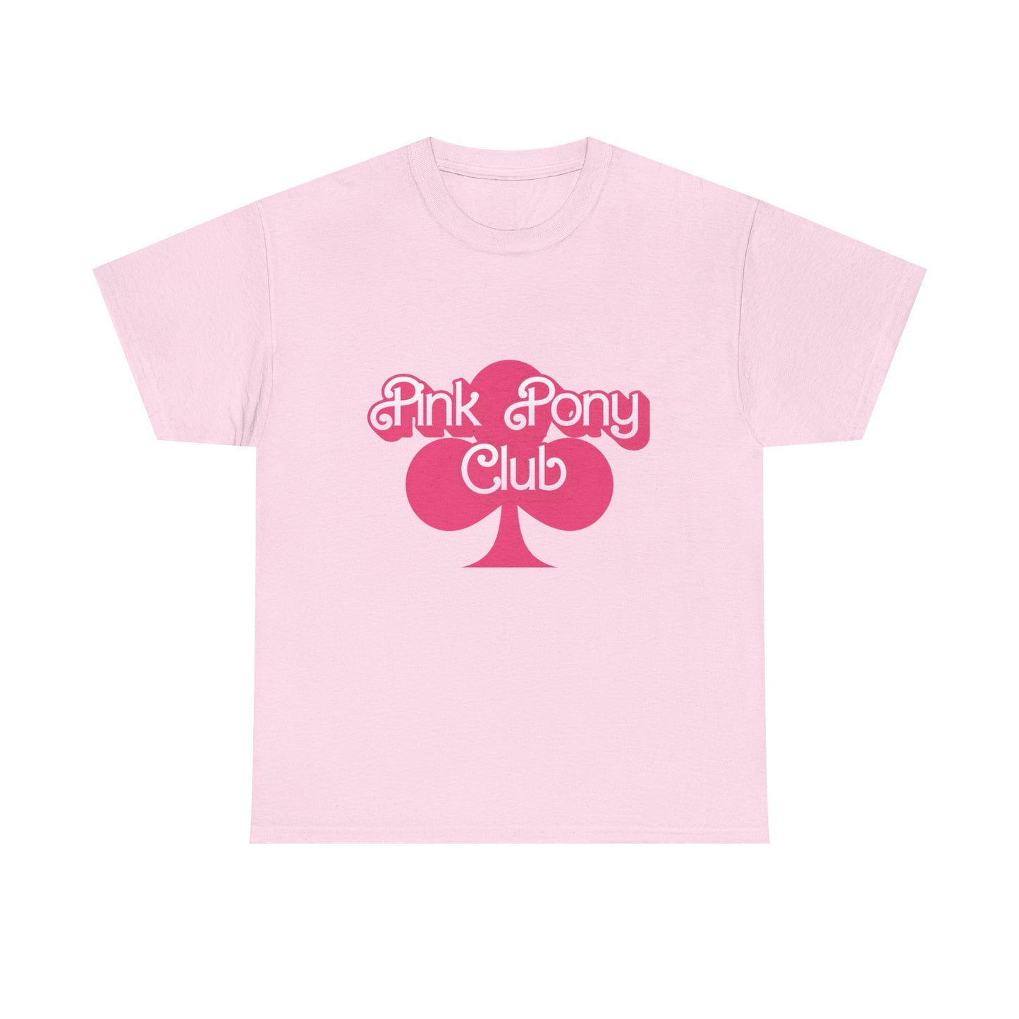 Pink Pony Club Tee, Casual Graphic T-Shirt, Unisex Cotton Shirt, Fun Club Apparel, Gift for Horse Lovers