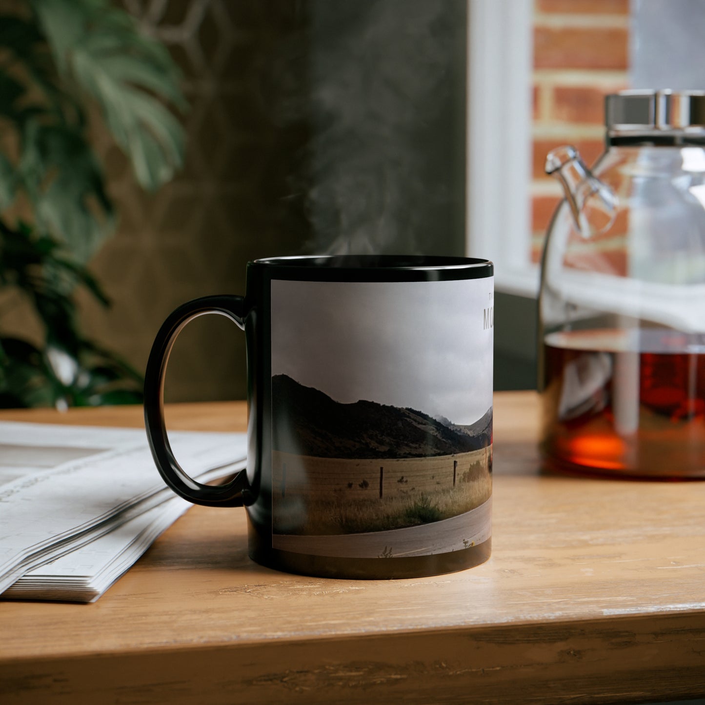 Take Me Back To The Mountains 11oz Black Mug