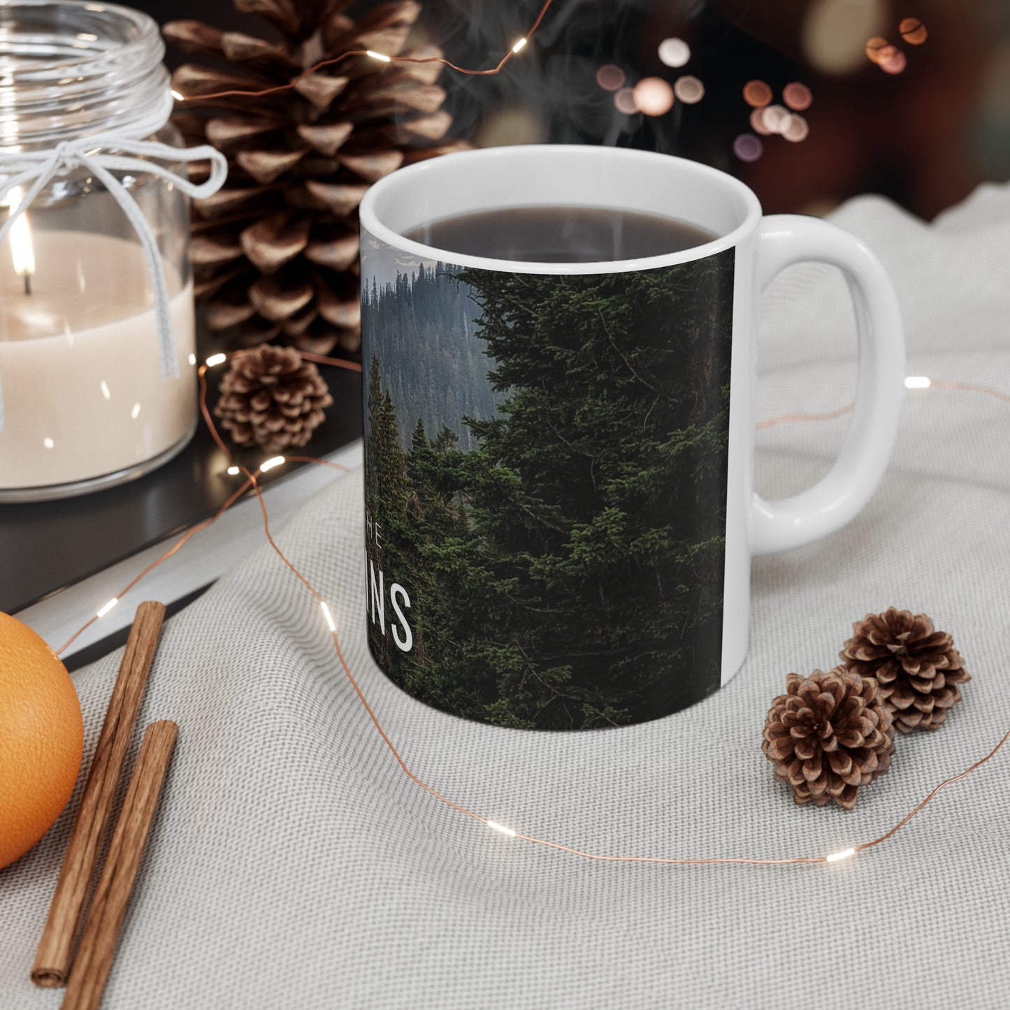Take Me Back To The Mountains Ceramic Mug 11oz
