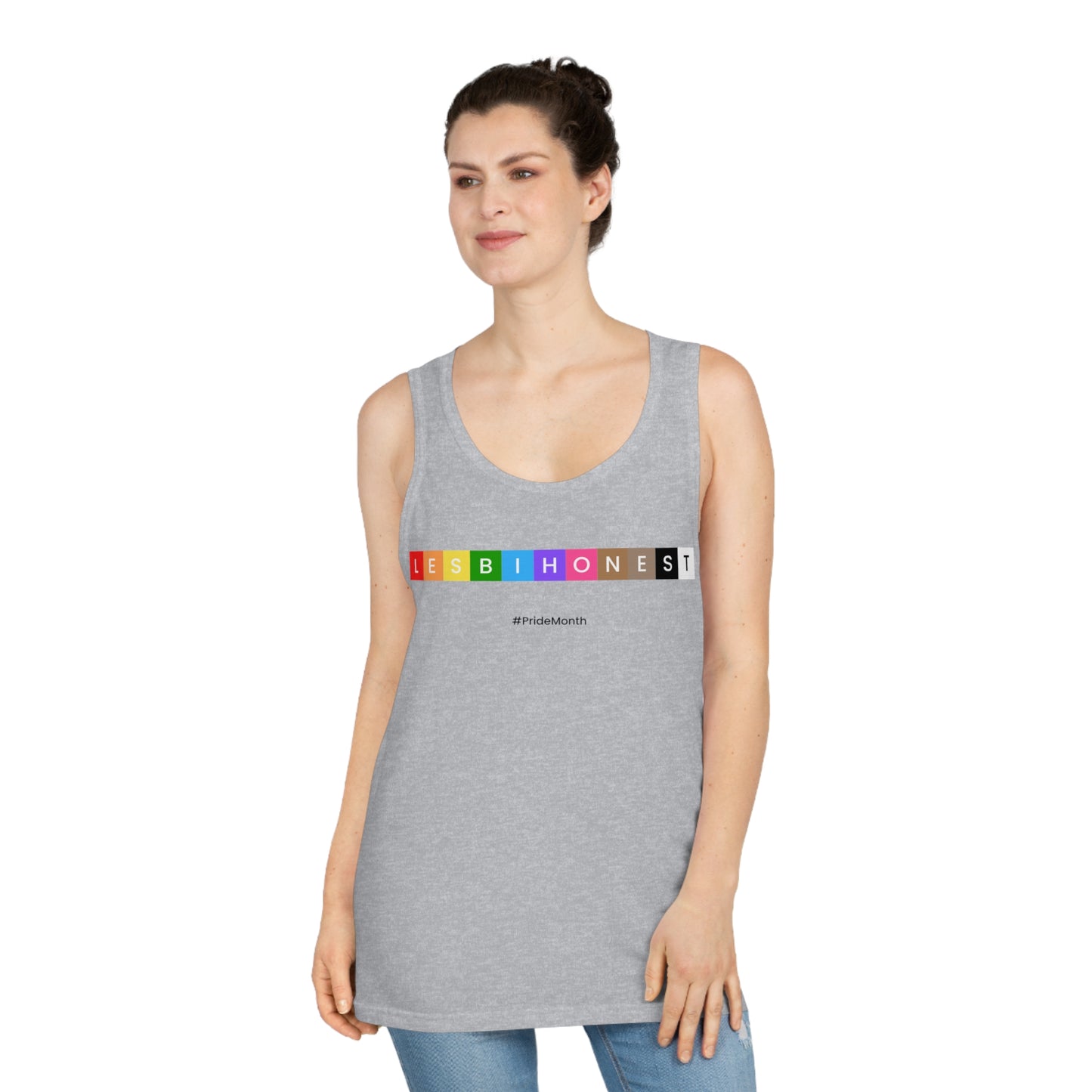 LESBIHONEST Unisex Softstyle™ Tank Top - Pride Month Celebration Wear