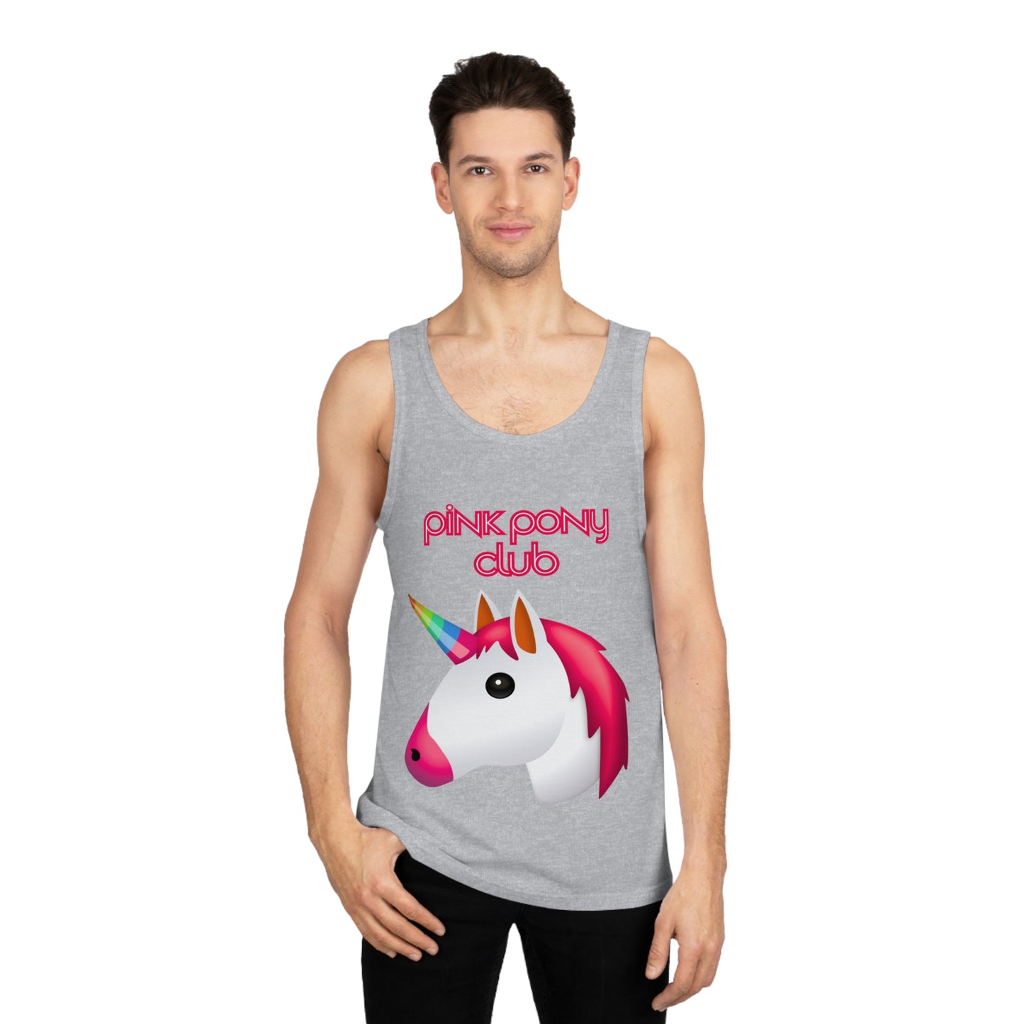 Fun Unicorn Graphic Tank Top - Pink Pony Club