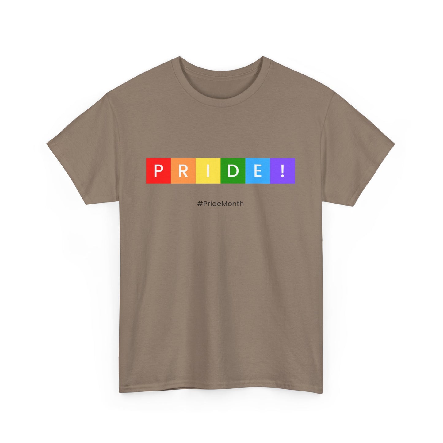 Pride Unisex Heavy Cotton Tee - Celebrate #PrideMonth in Style