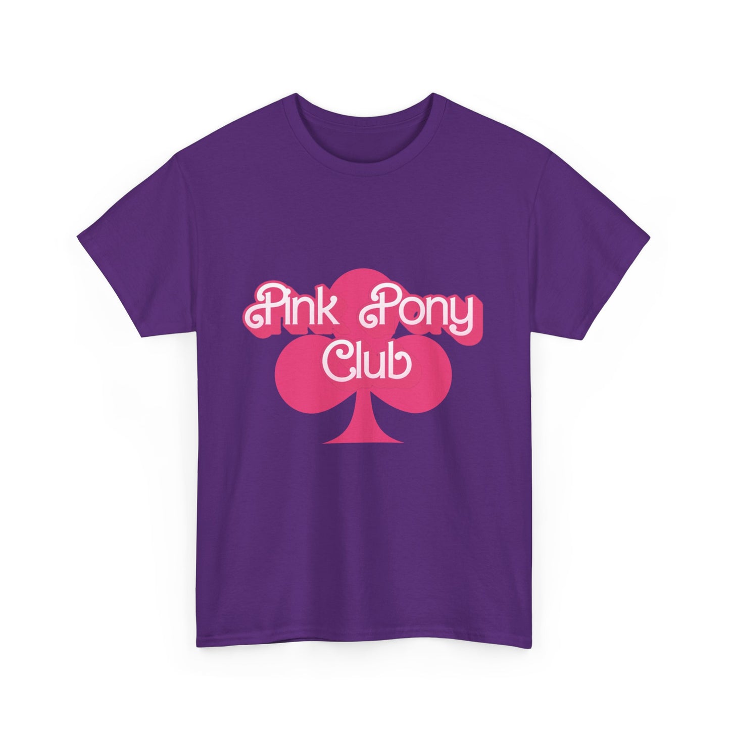 Pink Pony Club Tee, Casual Graphic T-Shirt, Unisex Cotton Shirt, Fun Club Apparel, Gift for Horse Lovers