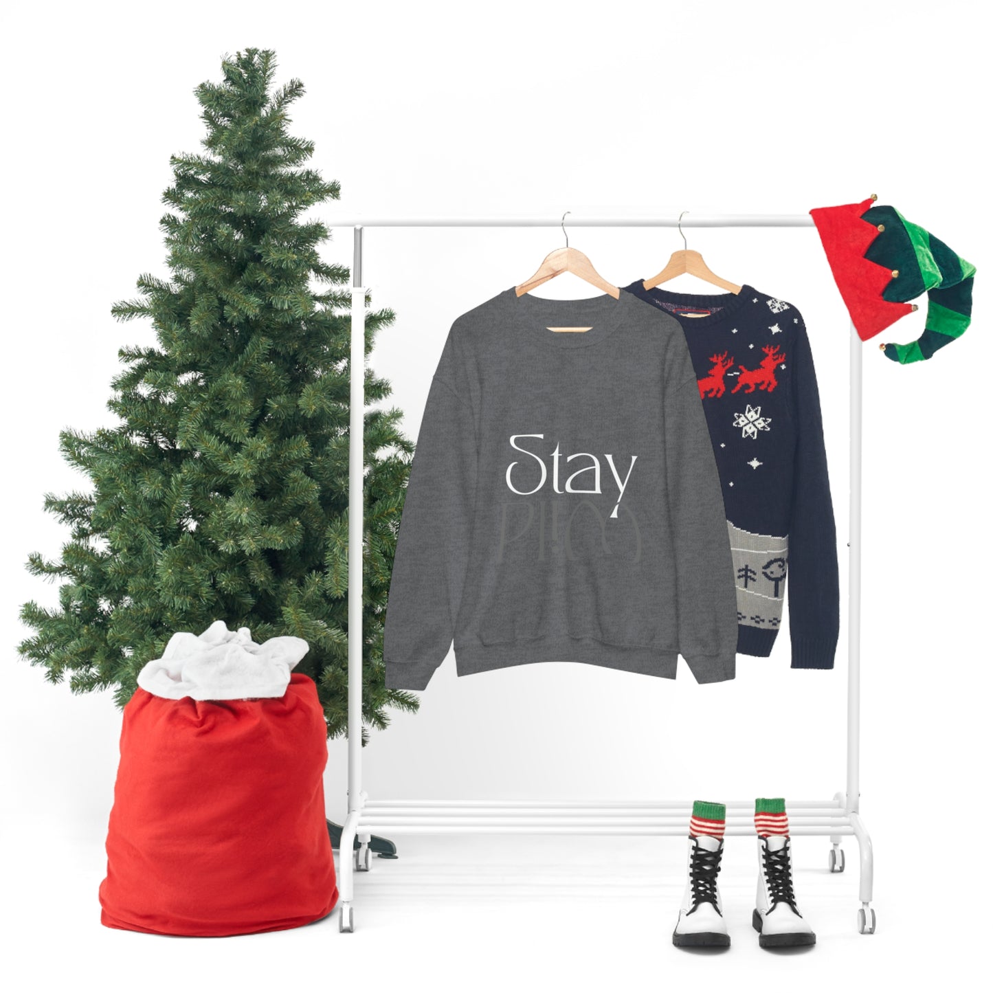 STAY WILD CHILD Unisex Heavy Blend™ Crewneck Sweatshirt